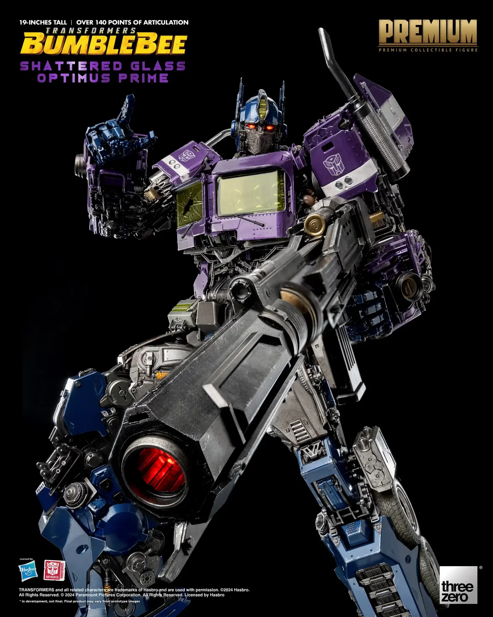 Transformers: Bumblebee PREMIUM Shattered Glass Optimus Prime image 8