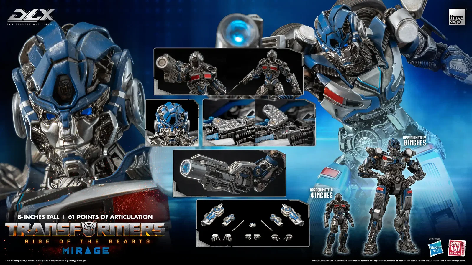 Transformers: Rise of the Beasts DLX Mirage image 2