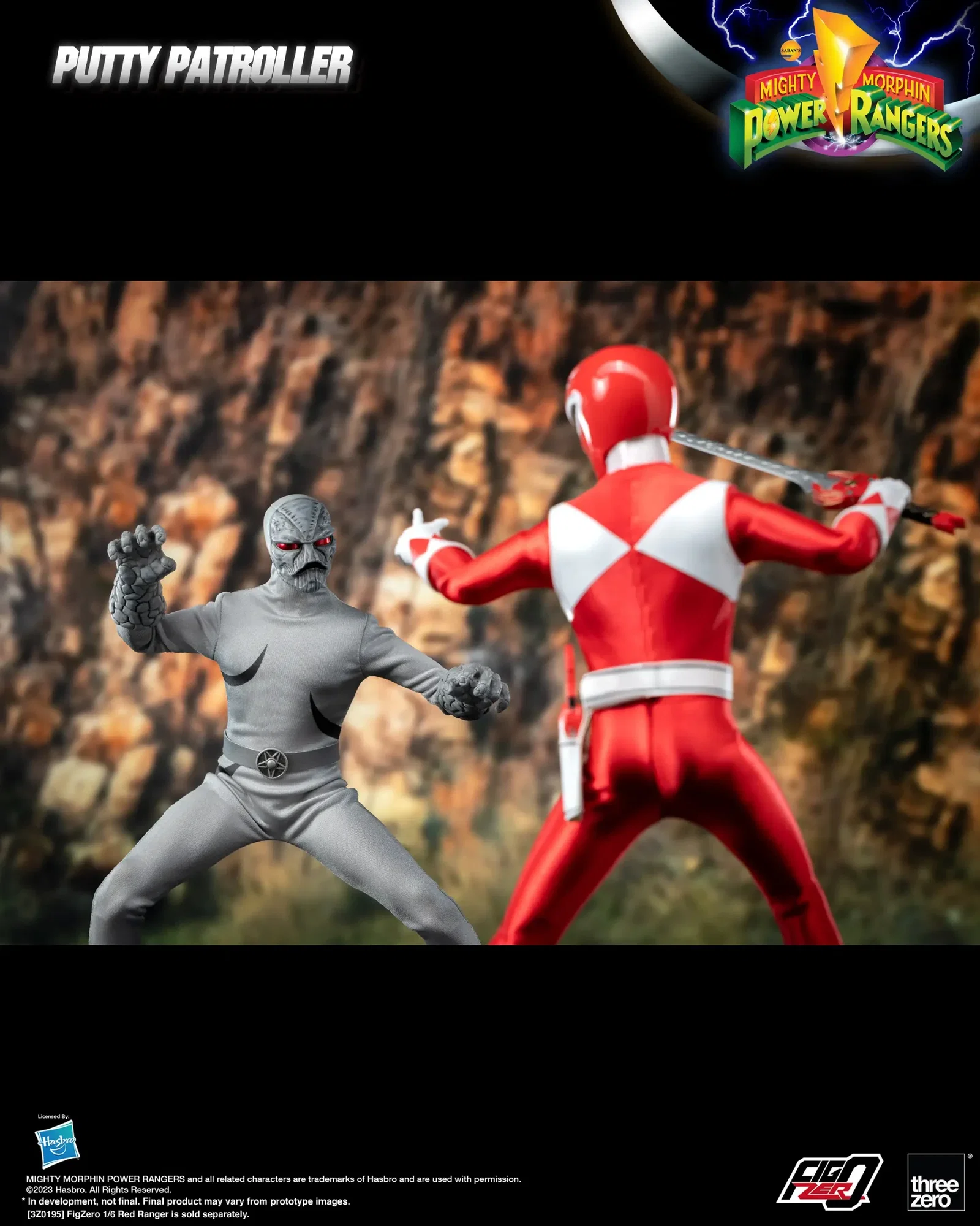 Mighty Morphin Power Rangers FigZero 1/6 Putty Patroller image 6