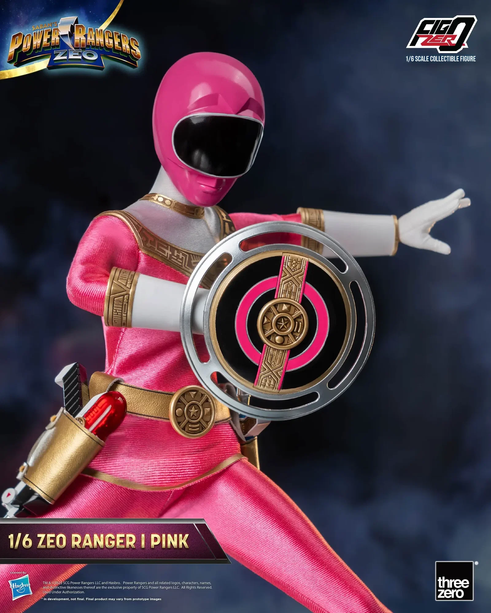 Power Rangers Zeo FigZero 1/6 Zeo Power Ranger I Pink image 4