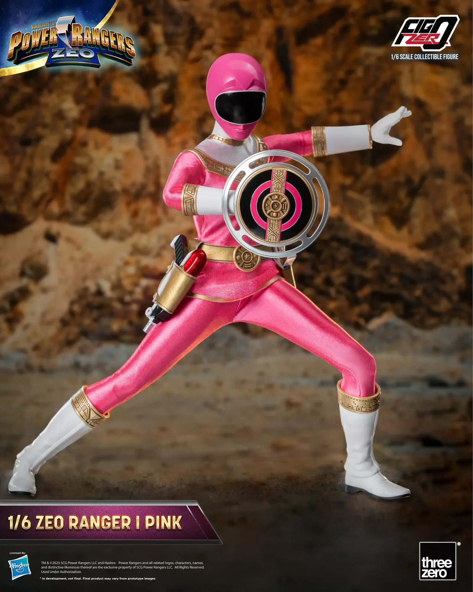 Power Rangers Zeo FigZero 1/6 Zeo Power Ranger I Pink image 6