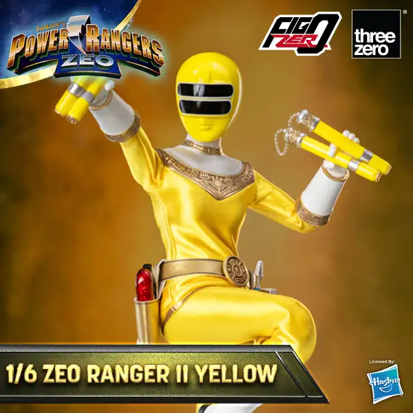 Power Rangers Zeo FigZero 1/6 Zeo Power Ranger II Yellow image 1