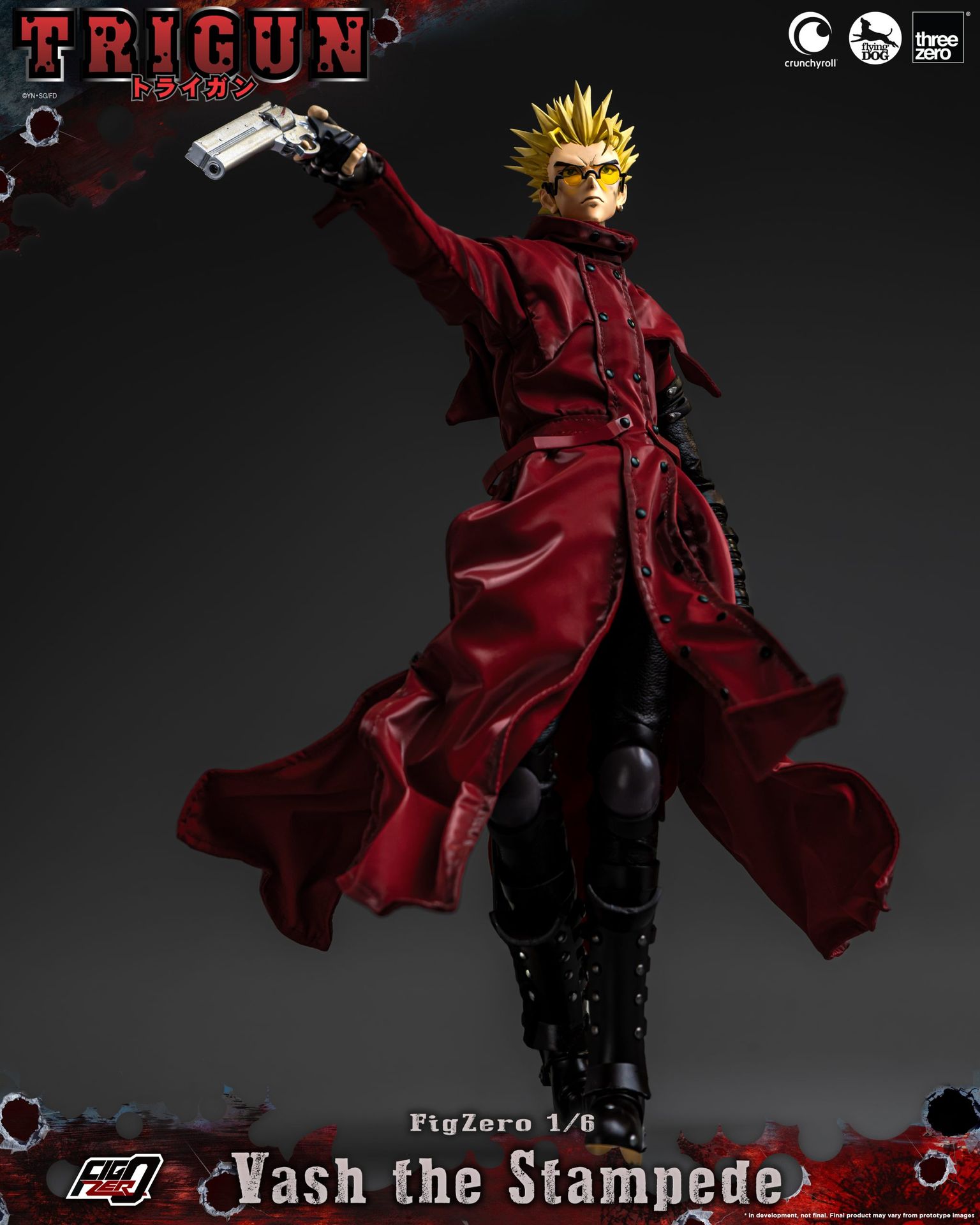 TRIGUN FigZero 1/6 Vash the Stampede image 10