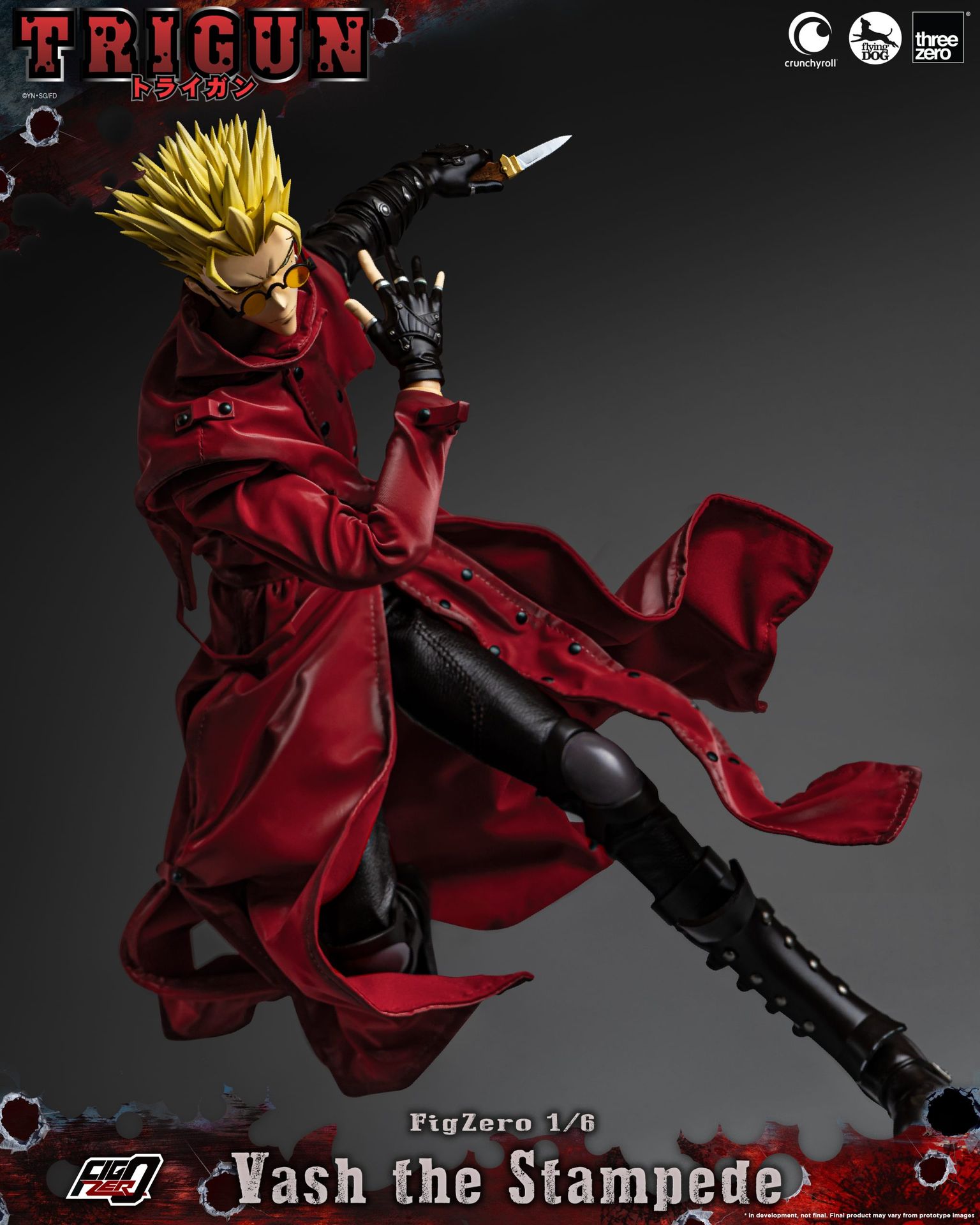 TRIGUN FigZero 1/6 Vash the Stampede image 4