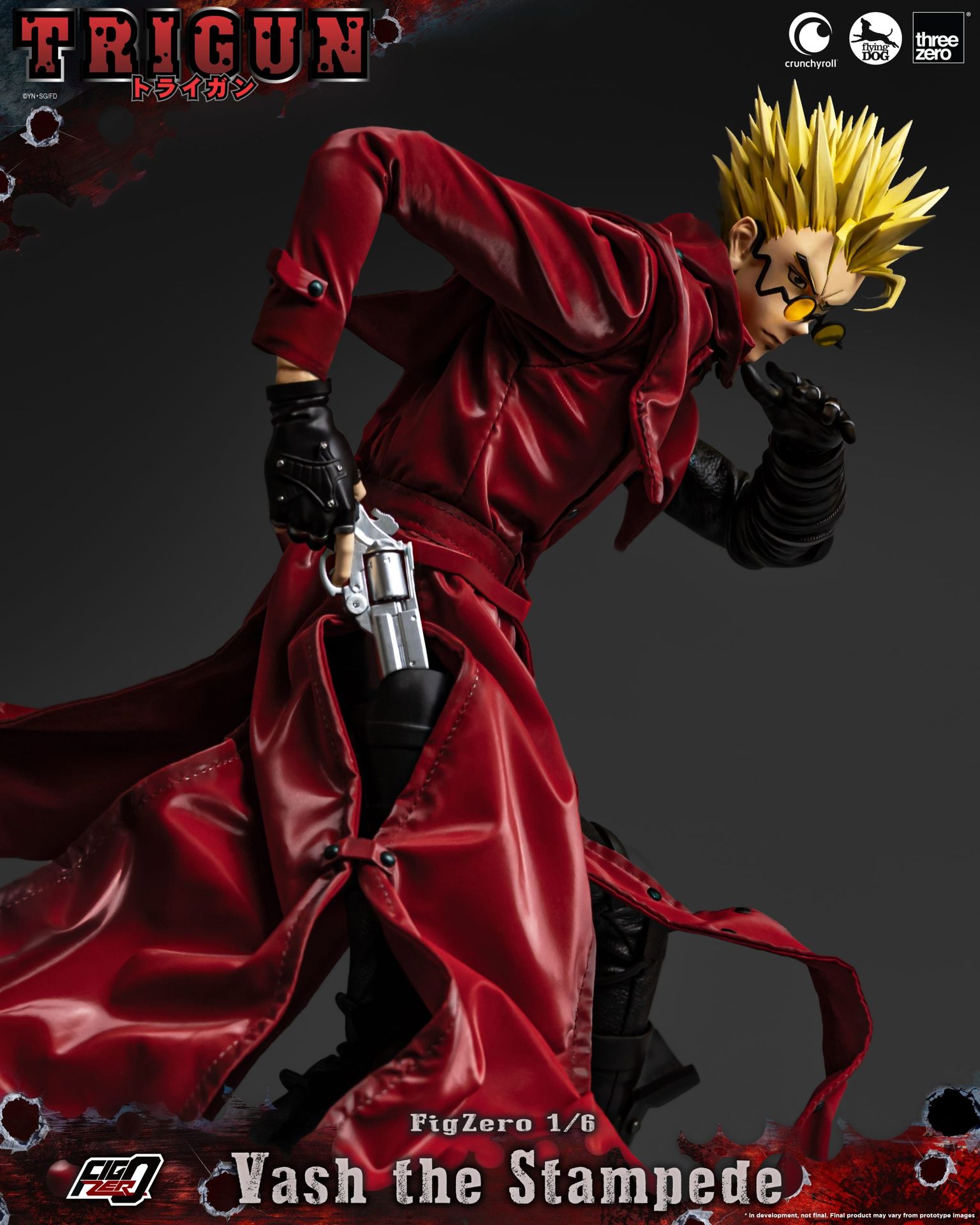 TRIGUN FigZero 1/6 Vash the Stampede image 5