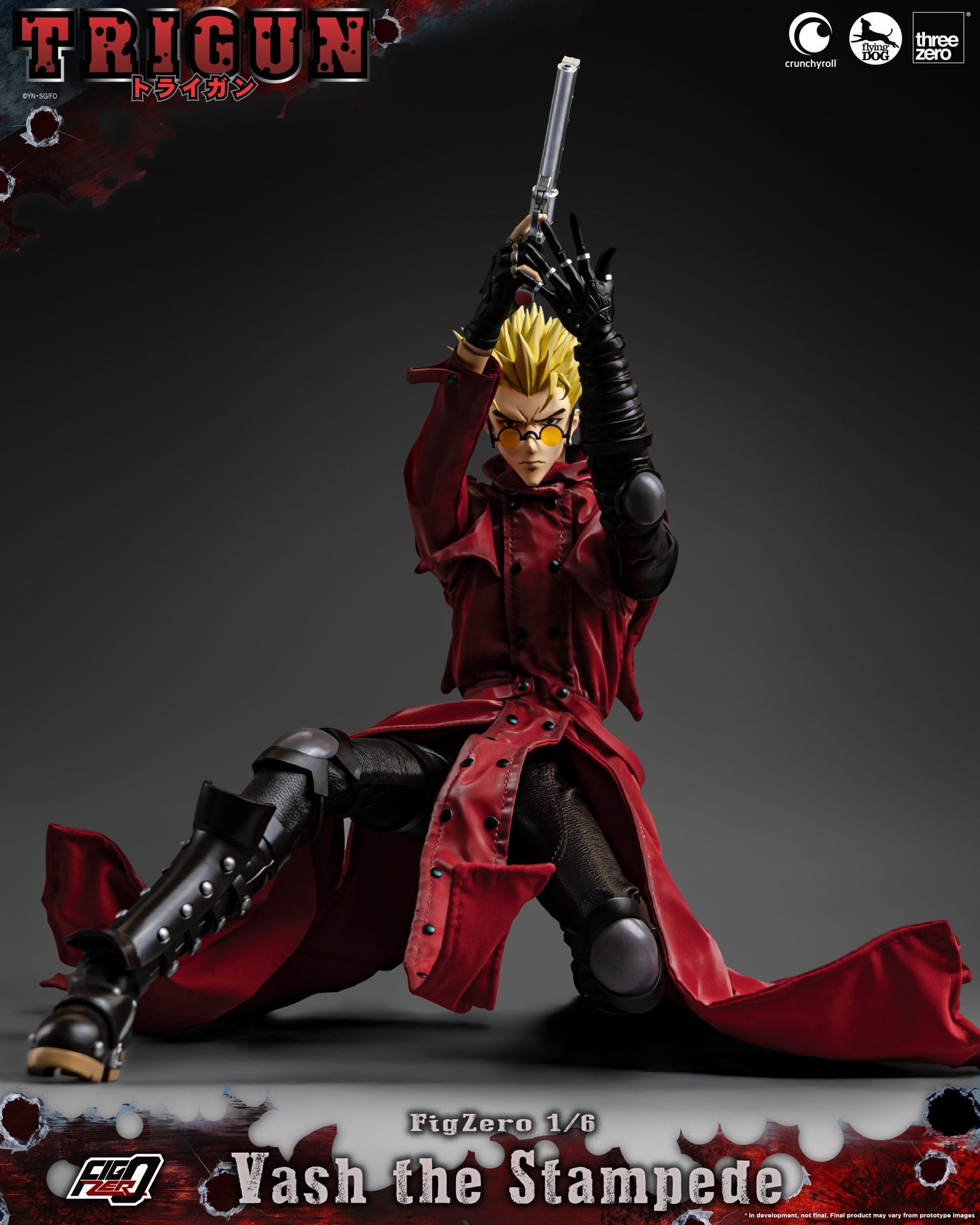 TRIGUN FigZero 1/6 Vash the Stampede image 6