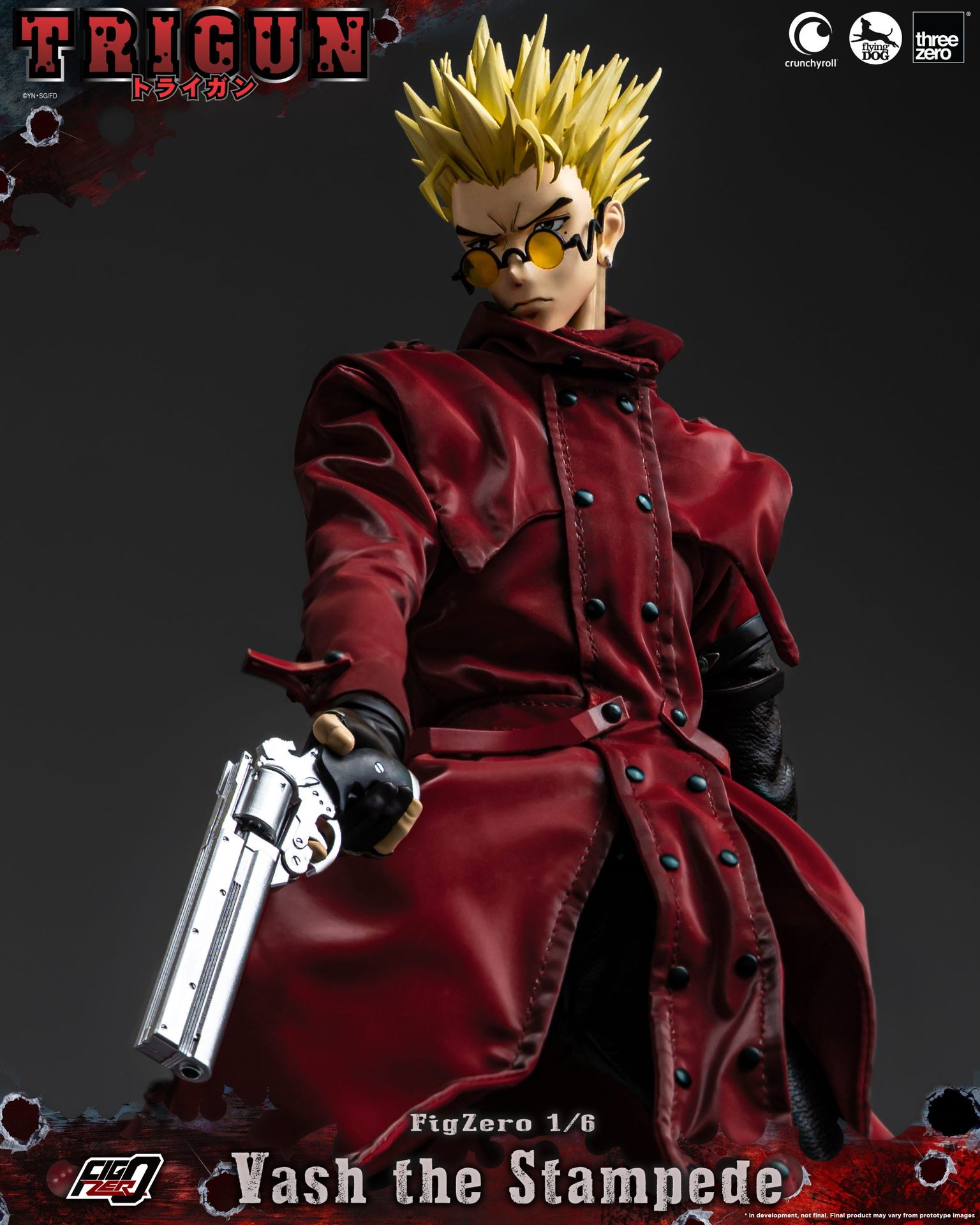 TRIGUN FigZero 1/6 Vash the Stampede image 8