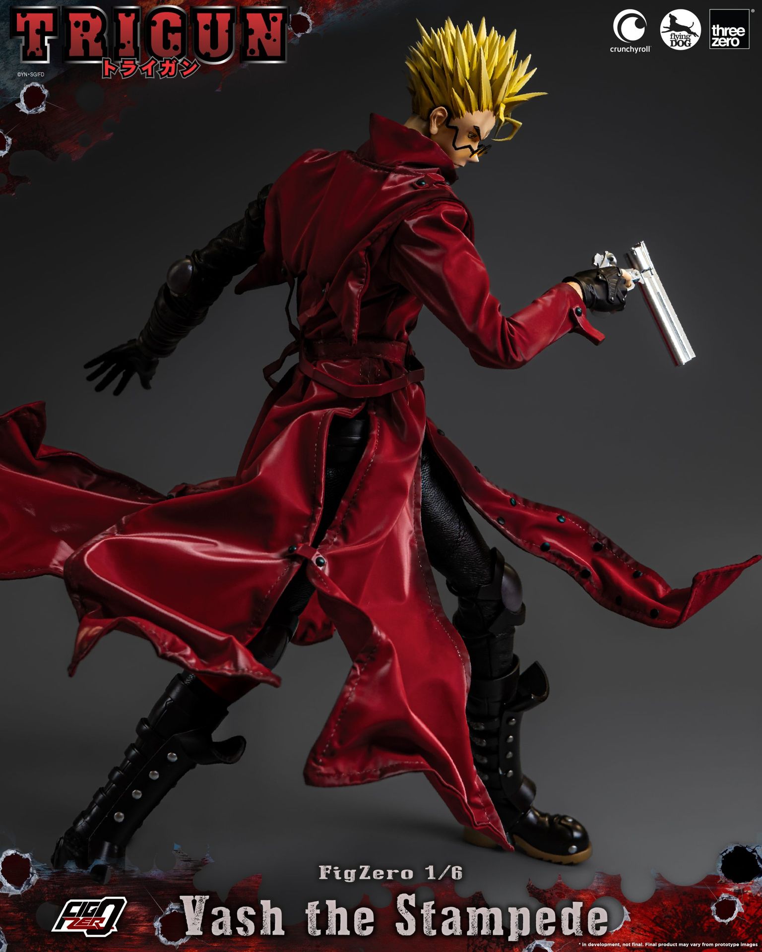 TRIGUN FigZero 1/6 Vash the Stampede image 9