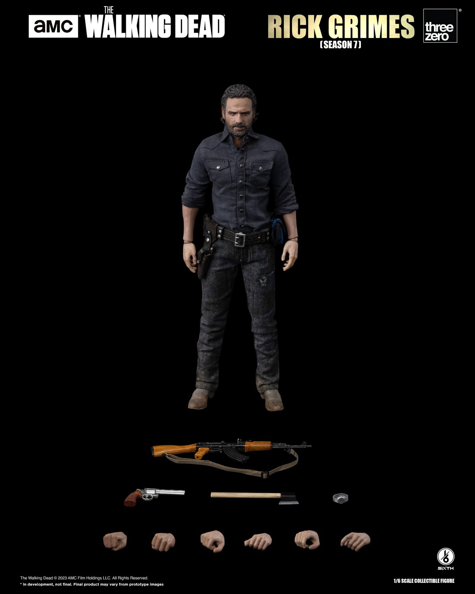 The Walking Dead 1/6 Rick Grimes (Season 7) image 3