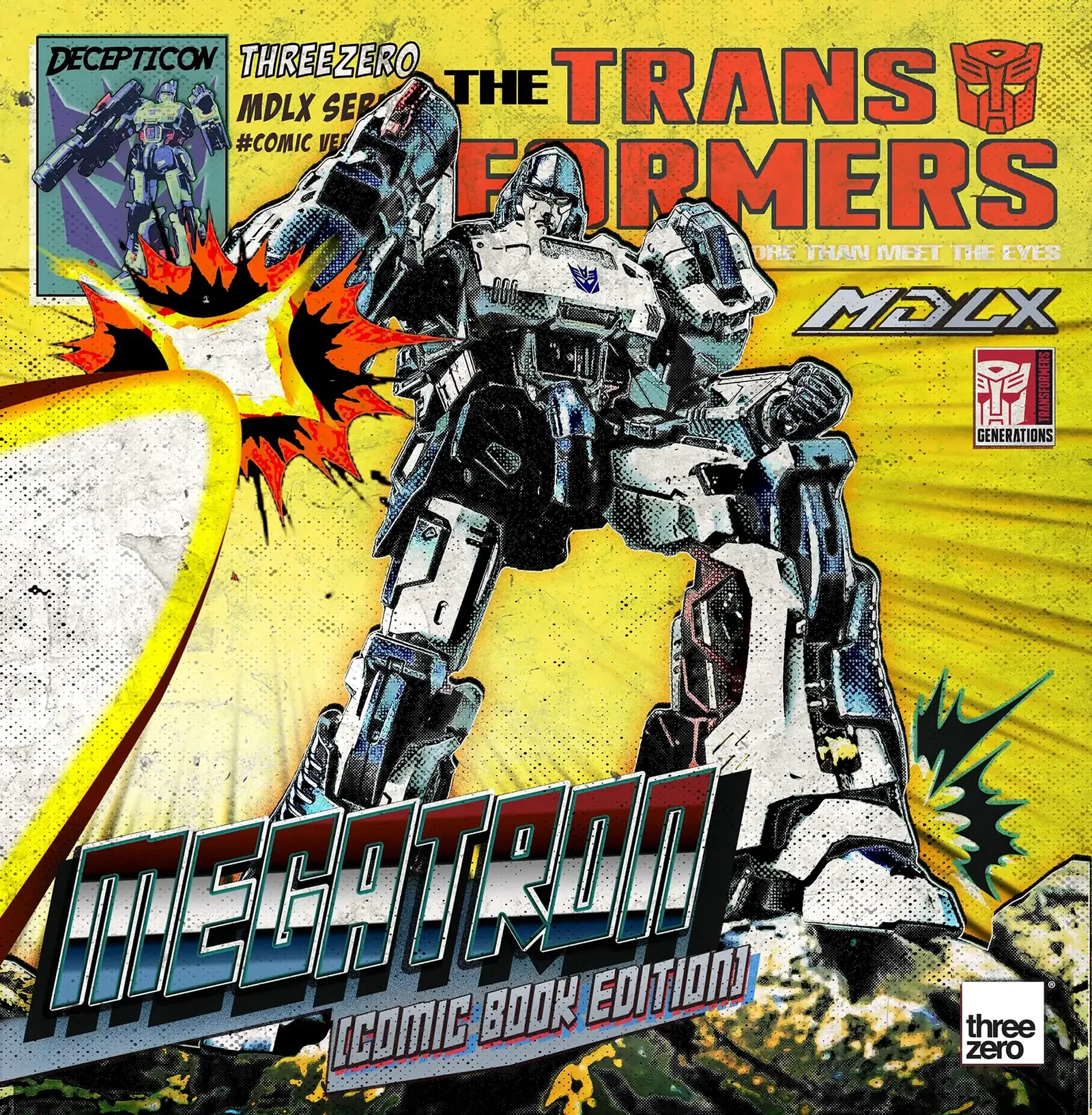 Transformers MDLX Megatron (Comic Book Edition) image 2