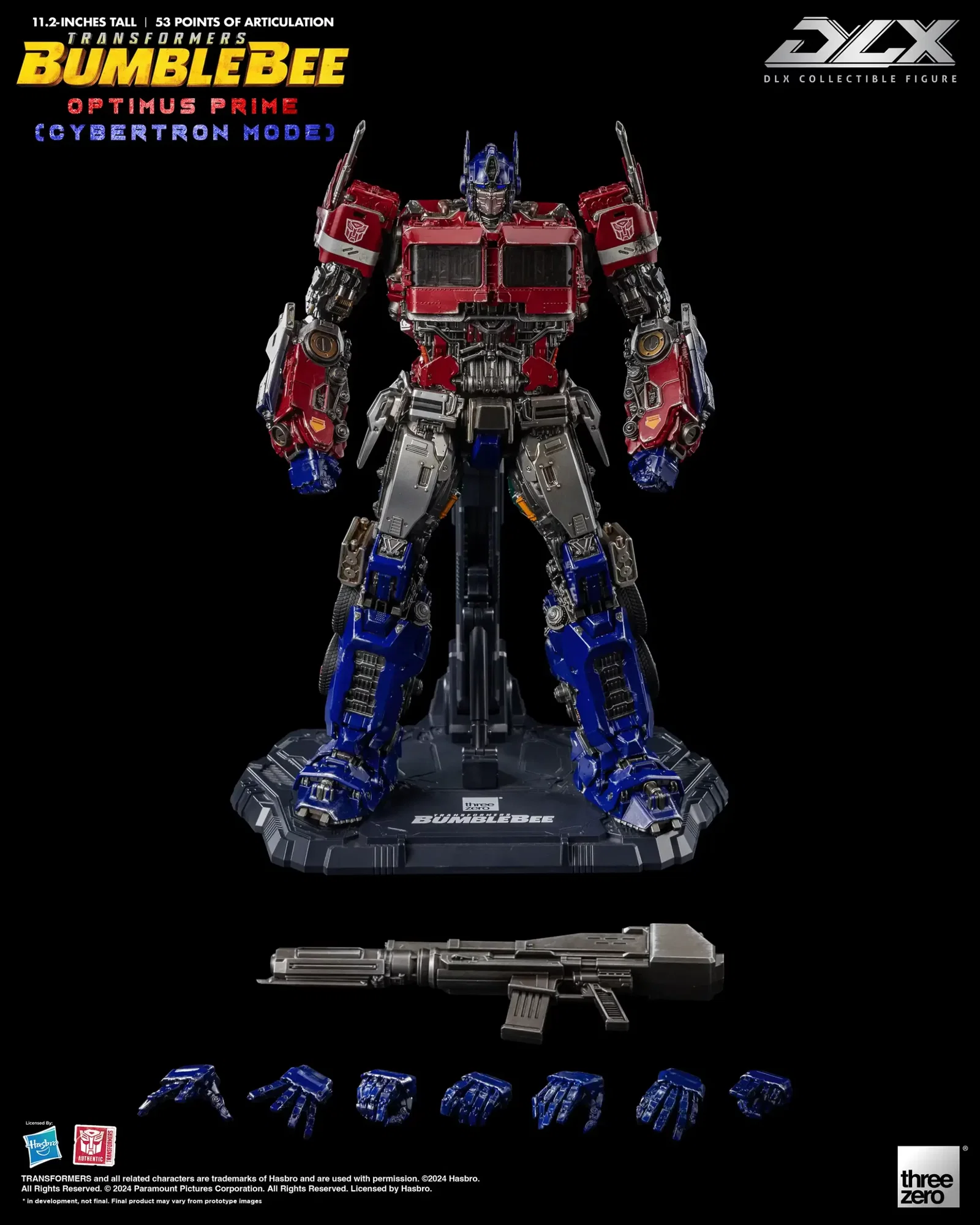 Transformers: Bumblebee DLX Optimus Prime (Cybertron Mode) image 3