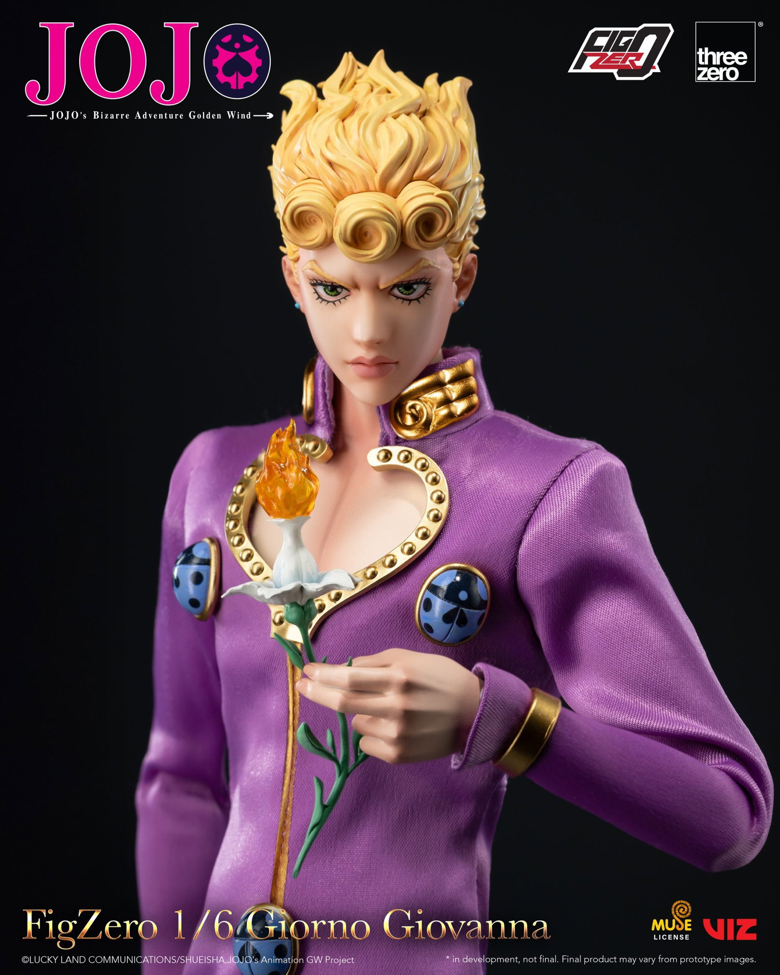 JOJO's Bizarre Adventure: Golden Wind FigZero 1/6 Giorno Giovanna image 8