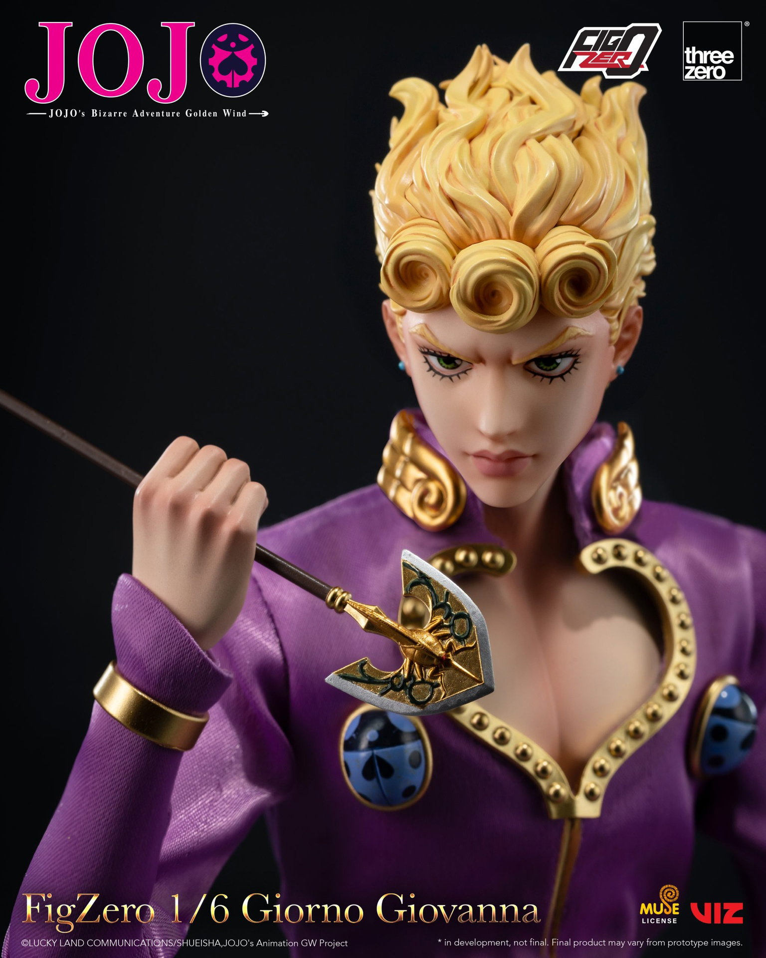 JOJO's Bizarre Adventure: Golden Wind FigZero 1/6 Giorno Giovanna image 9