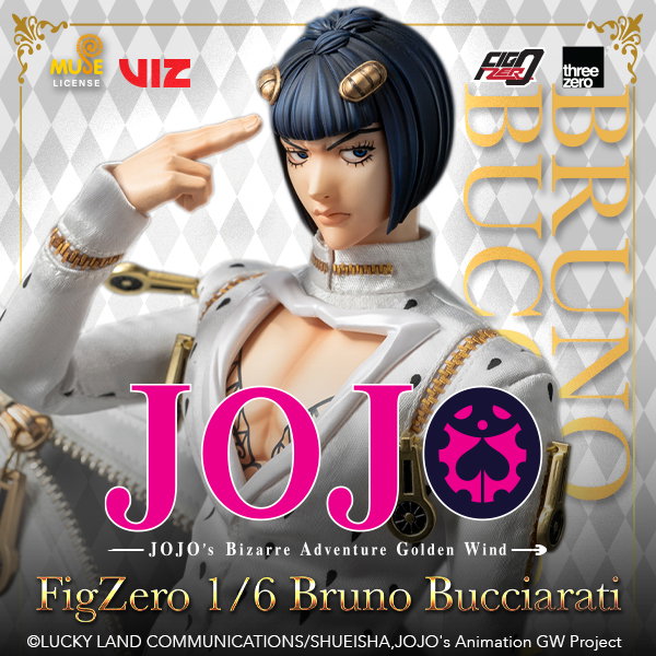 JOJO's Bizarre Adventure Golden Wind FigZero 1/6 Bruno Bucciarati image 1