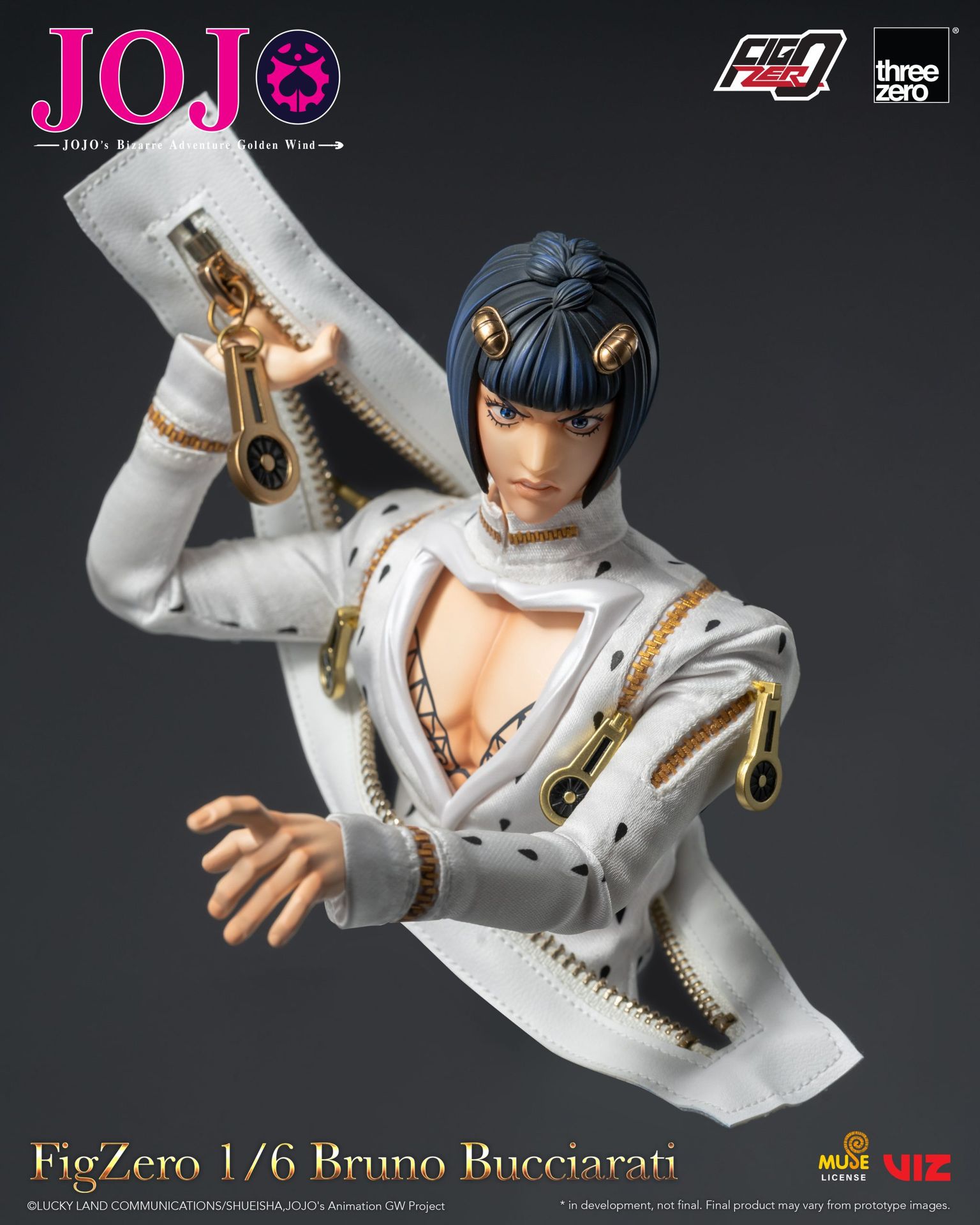 JOJO's Bizarre Adventure Golden Wind FigZero 1/6 Bruno Bucciarati image 10