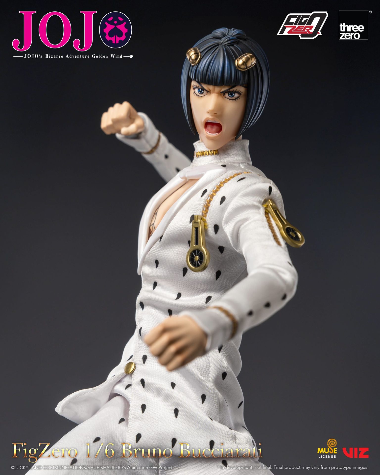 JOJO's Bizarre Adventure Golden Wind FigZero 1/6 Bruno Bucciarati image 3