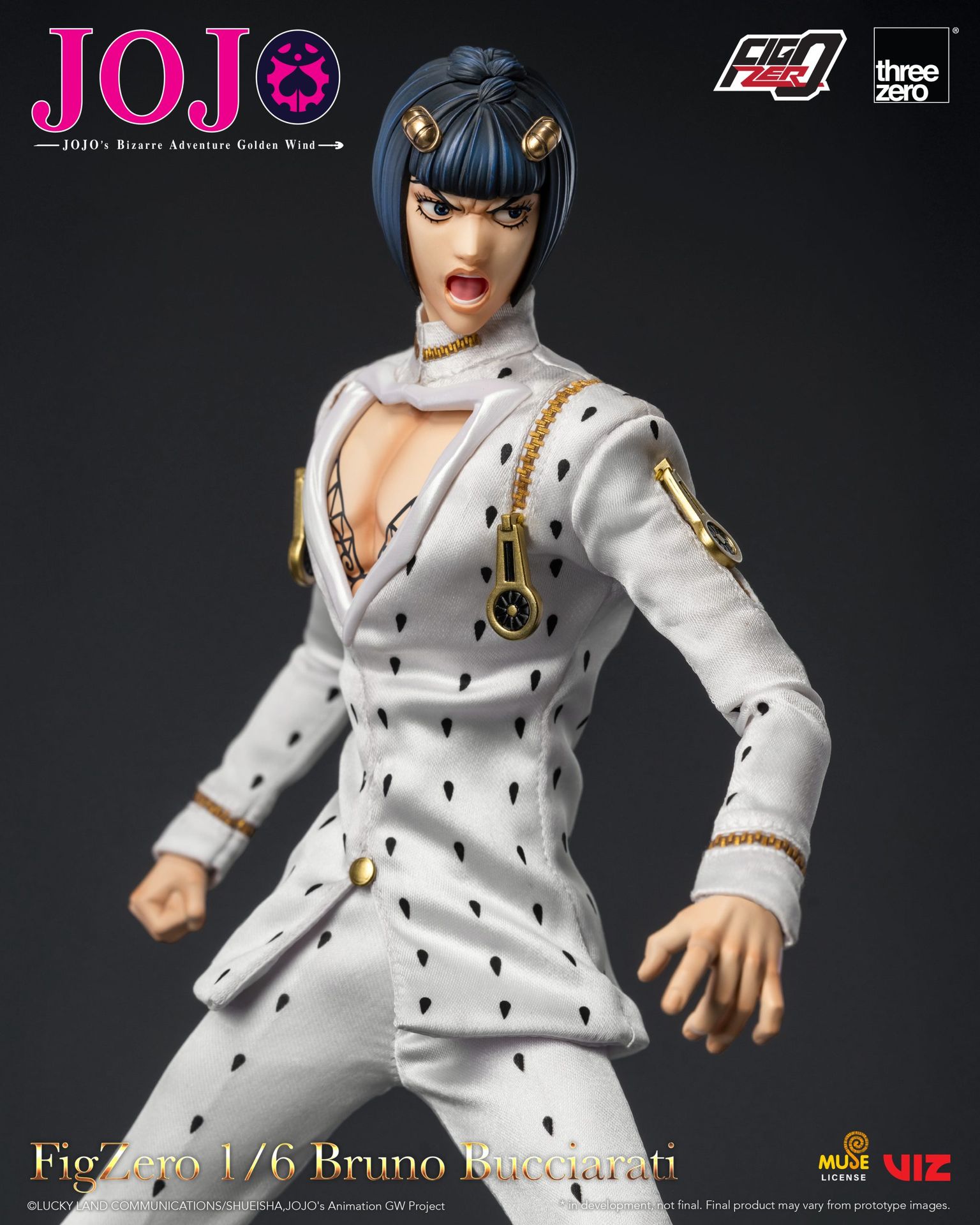 JOJO's Bizarre Adventure Golden Wind FigZero 1/6 Bruno Bucciarati image 5