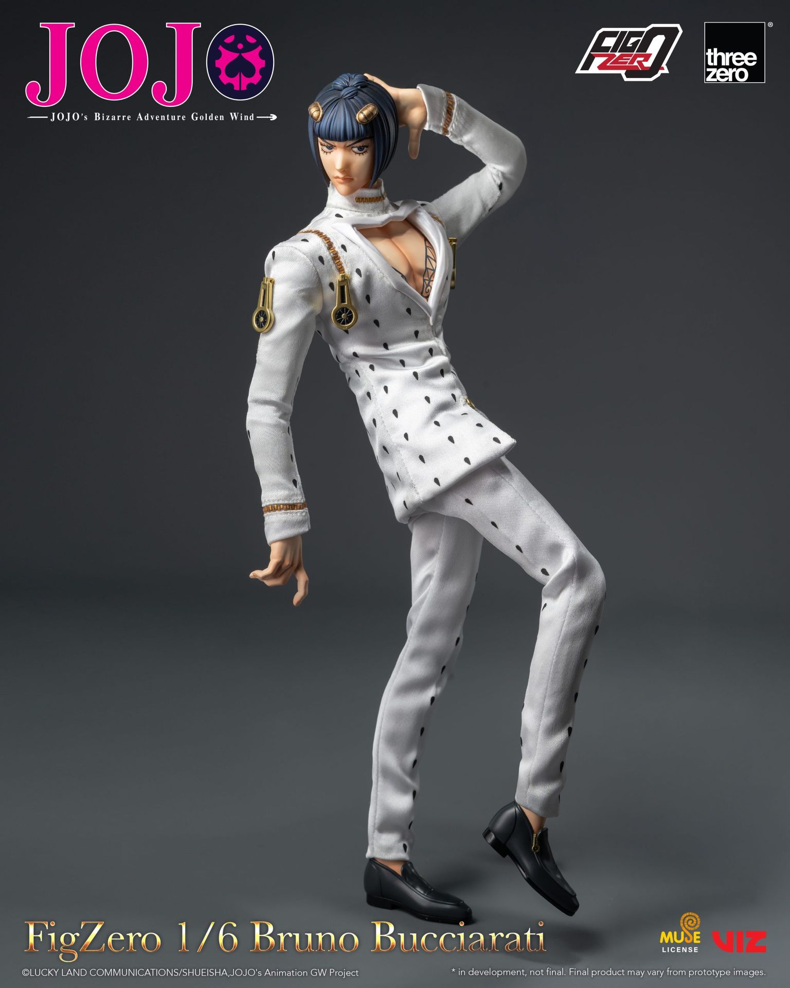 JOJO's Bizarre Adventure Golden Wind FigZero 1/6 Bruno Bucciarati image 7