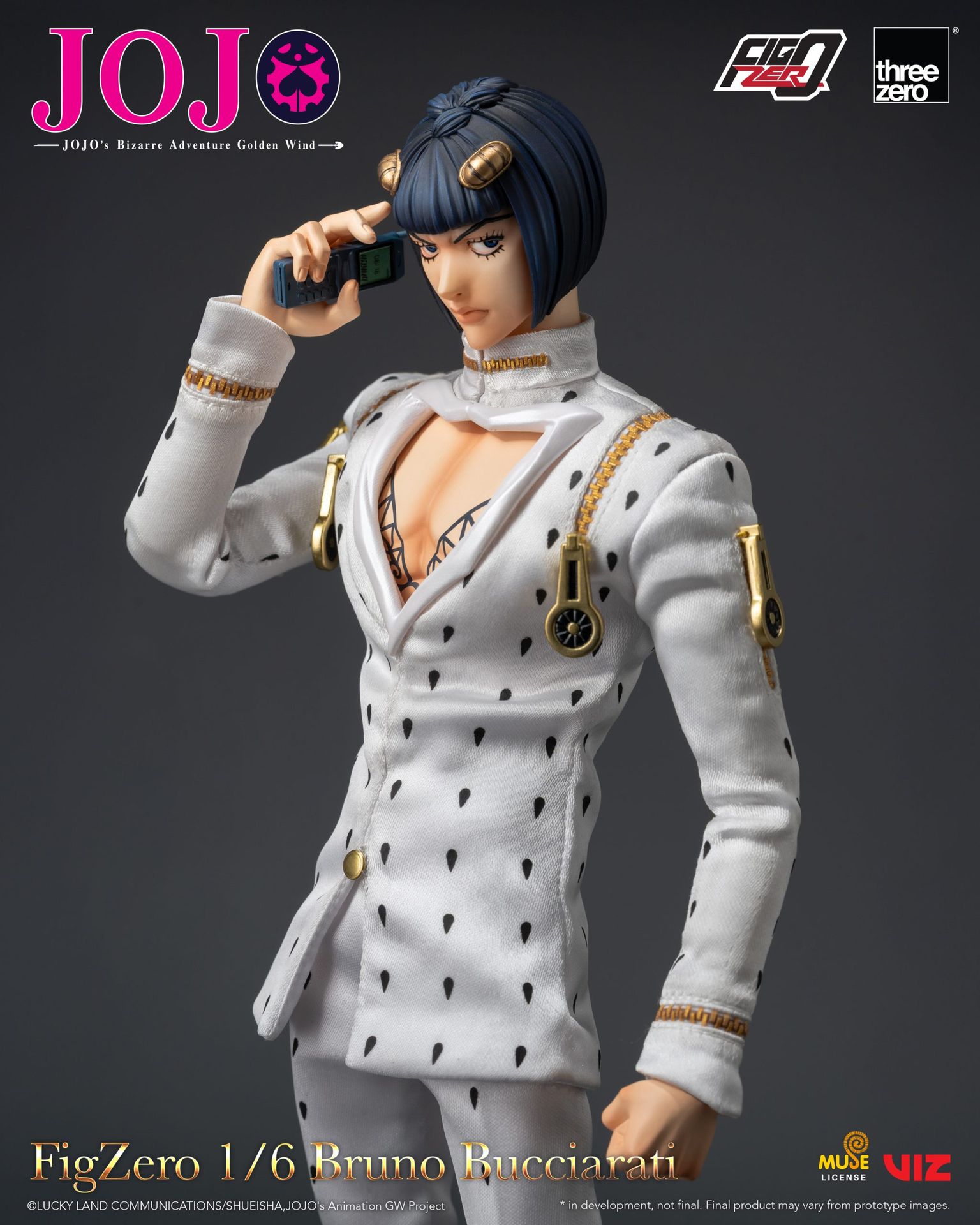 JOJO's Bizarre Adventure Golden Wind FigZero 1/6 Bruno Bucciarati image 8