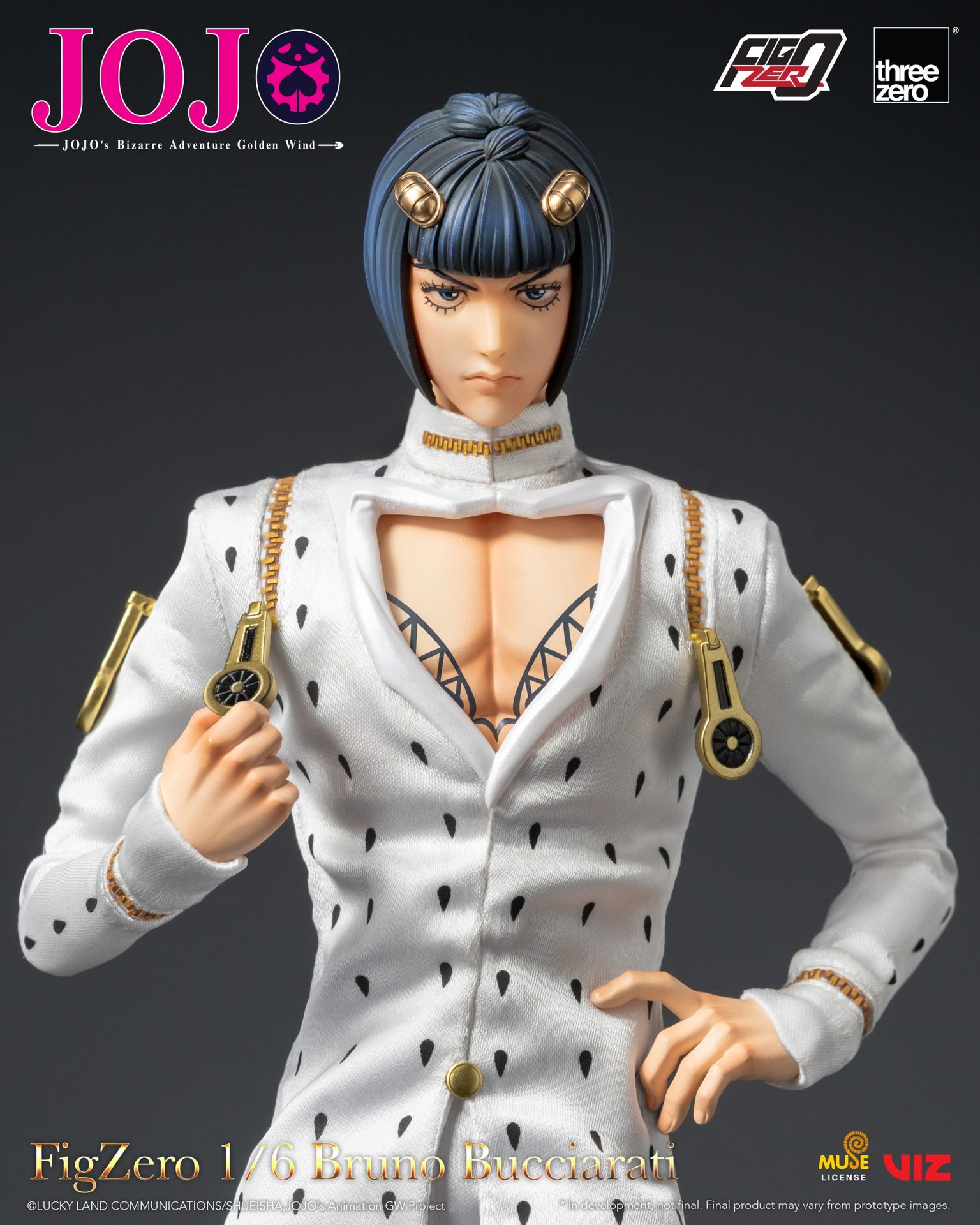 JOJO's Bizarre Adventure Golden Wind FigZero 1/6 Bruno Bucciarati image 9