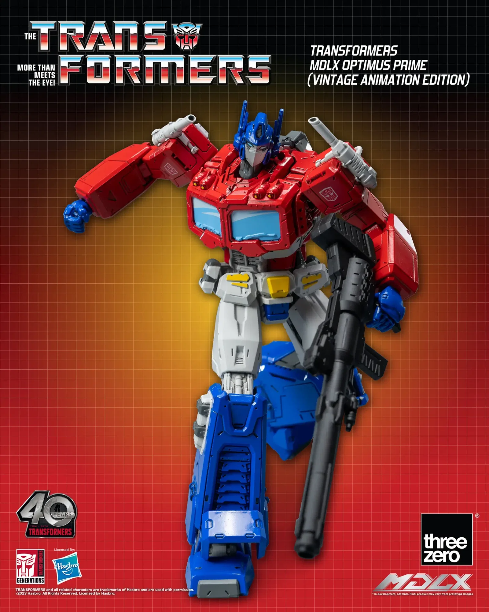 Transformers MDLX Optimus Prime (Vintage Animation Edition) image 10