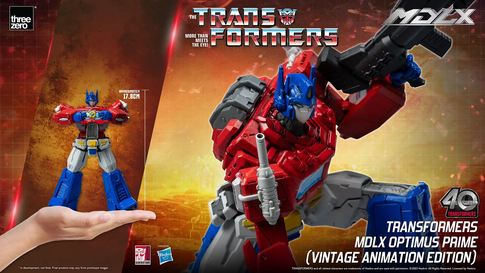 Transformers MDLX Optimus Prime (Vintage Animation Edition) image 2