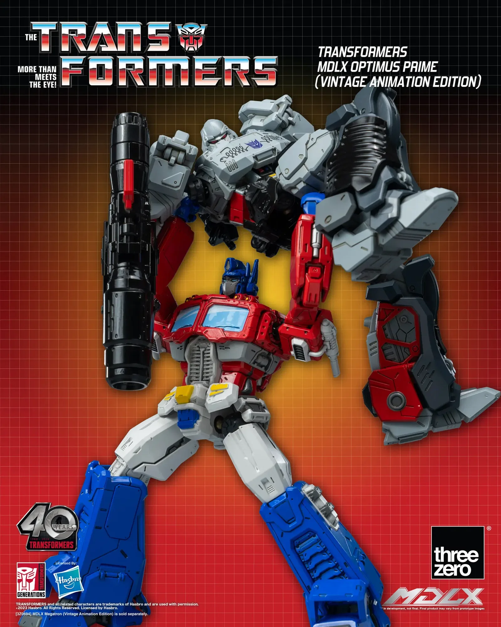 Transformers MDLX Optimus Prime (Vintage Animation Edition) image 3