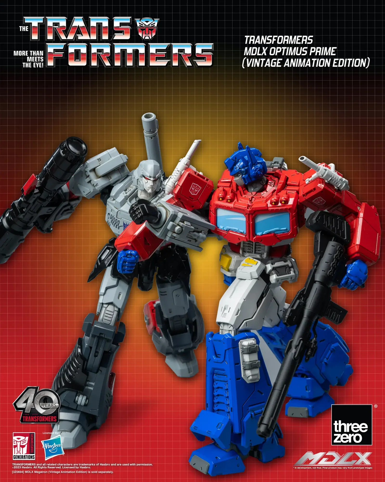 Transformers MDLX Optimus Prime (Vintage Animation Edition) image 4