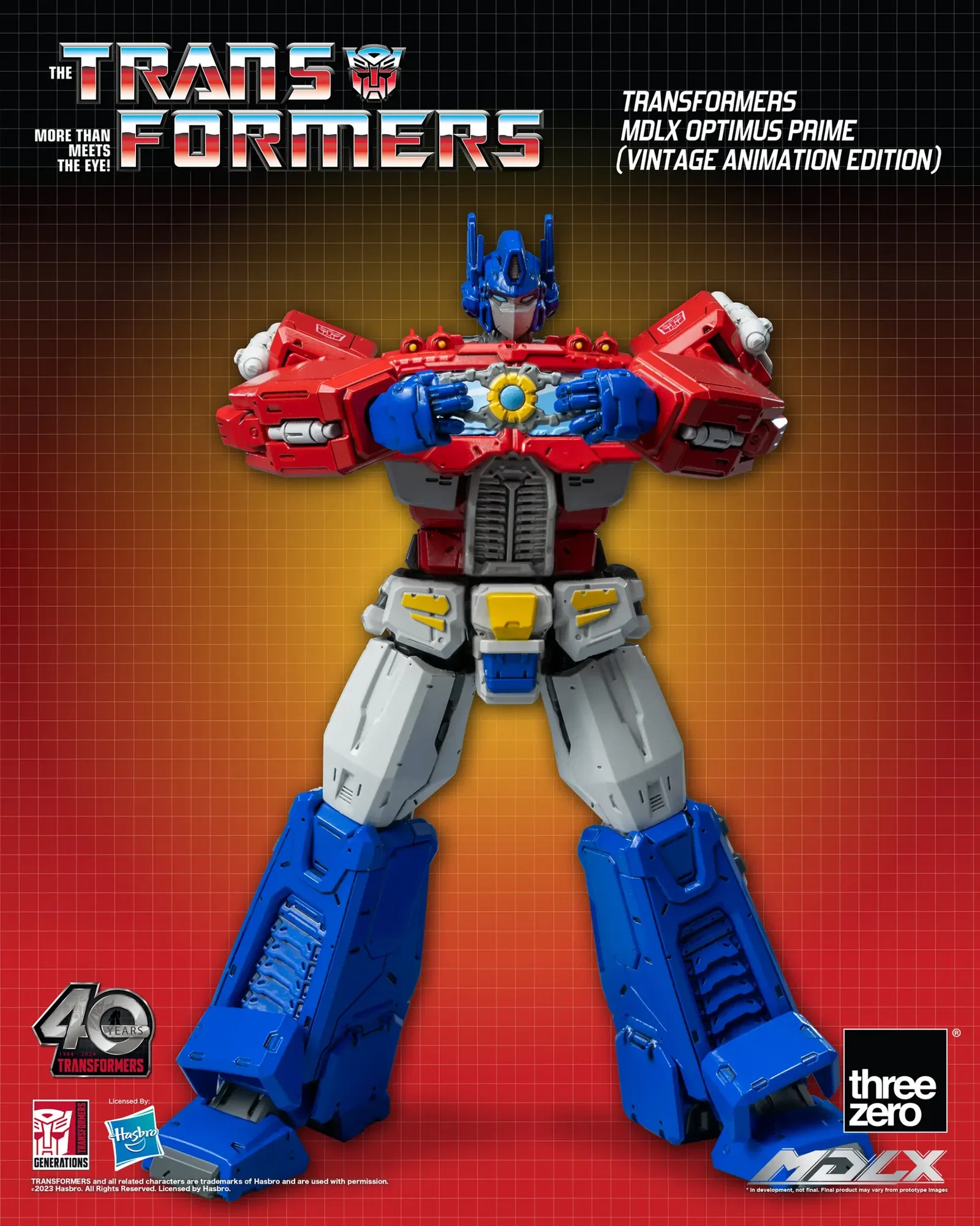 Transformers MDLX Optimus Prime (Vintage Animation Edition) image 6