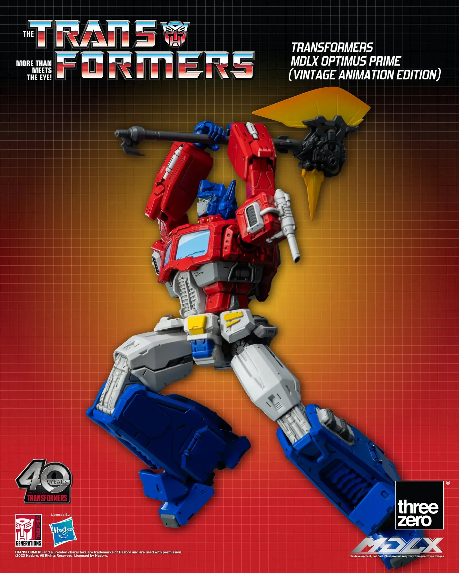 Transformers MDLX Optimus Prime (Vintage Animation Edition) image 7