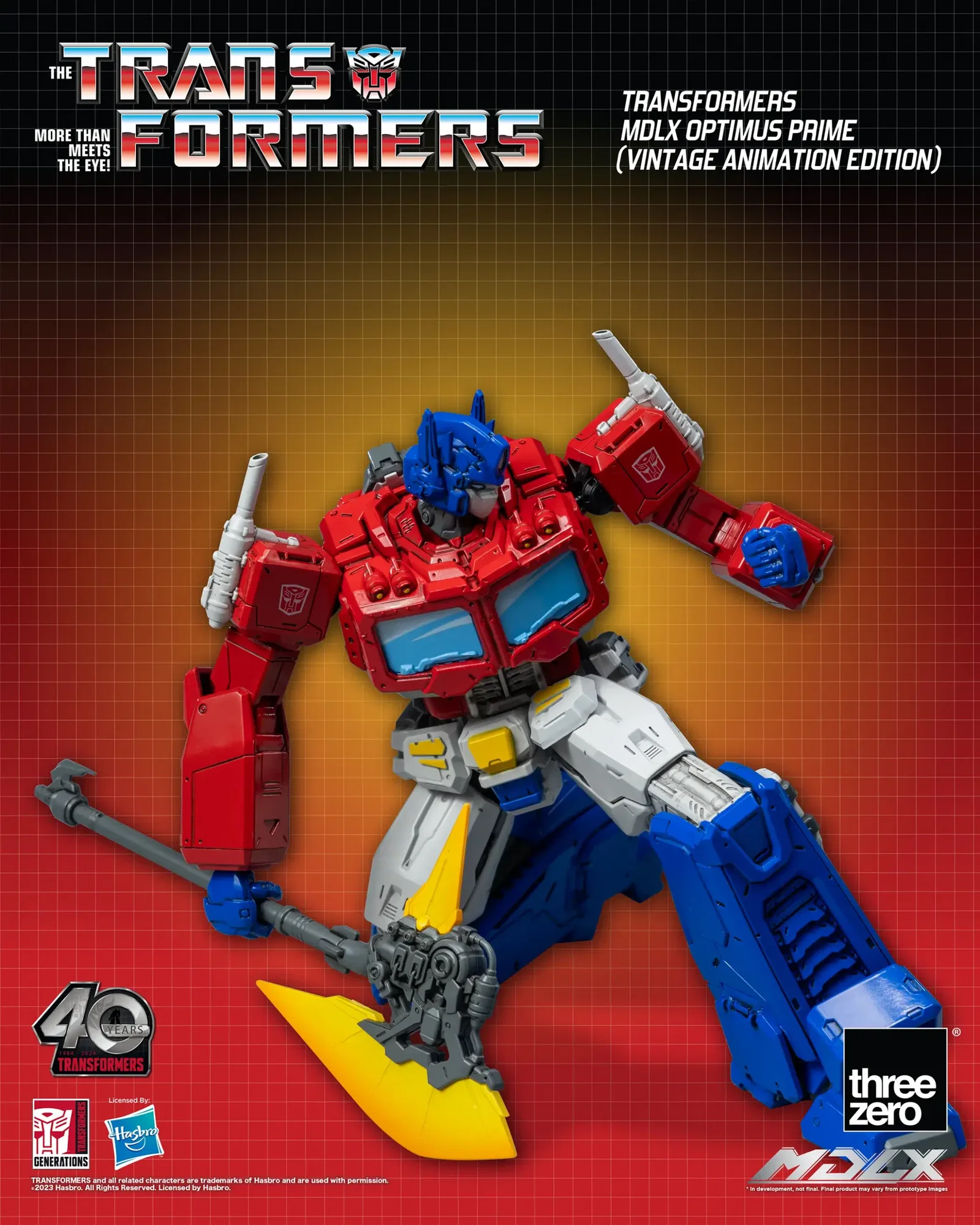 Transformers MDLX Optimus Prime (Vintage Animation Edition) image 8