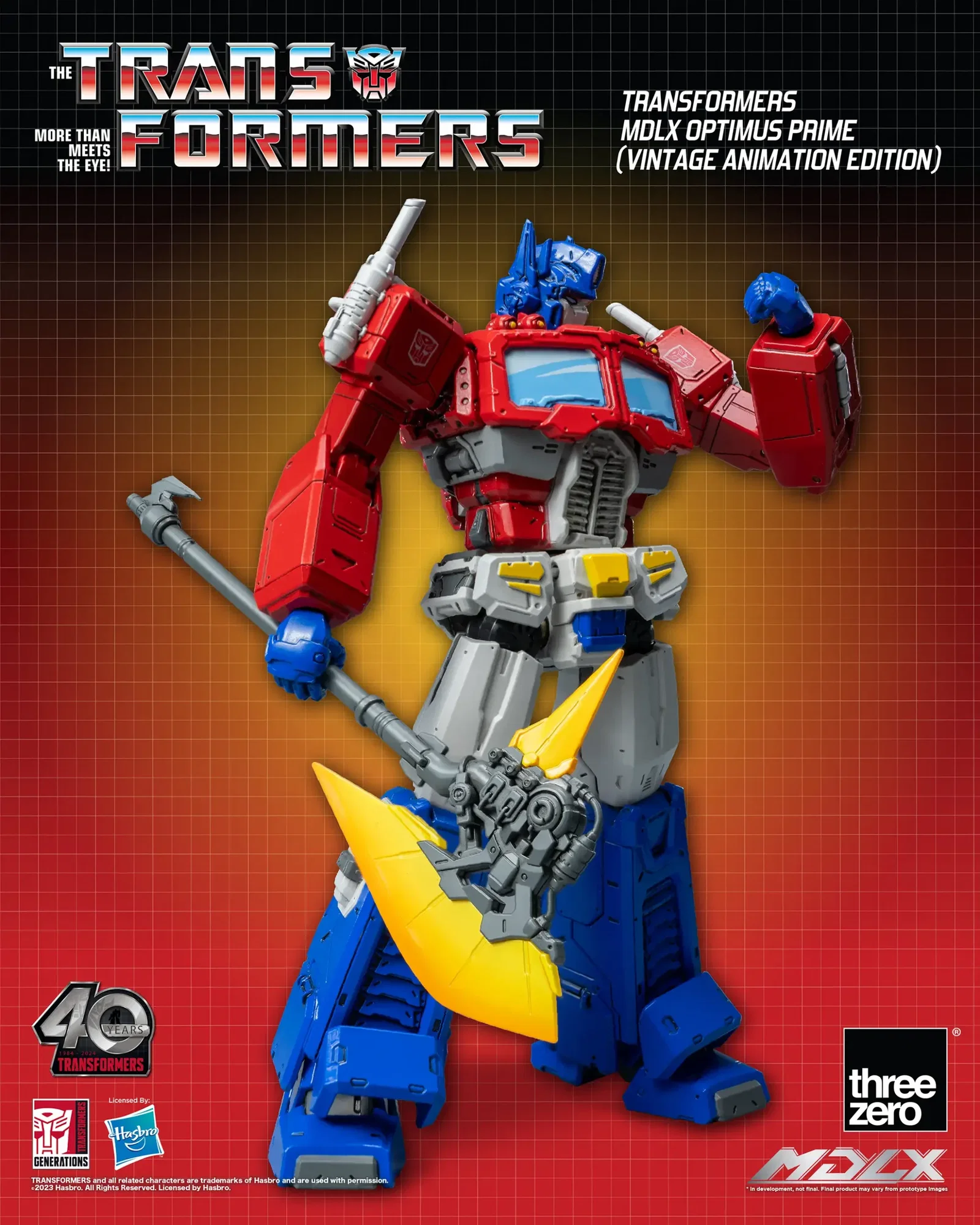 Transformers MDLX Optimus Prime (Vintage Animation Edition) image 9