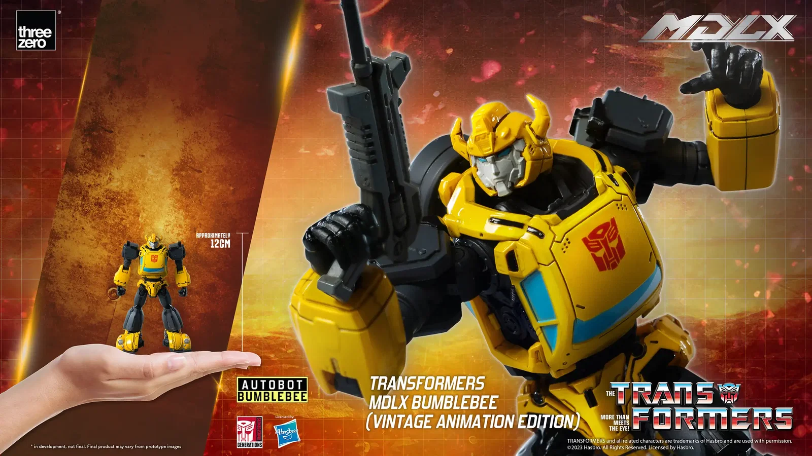 Transformers MDLX Bumblebee (Vintage Animation Edition) image 2