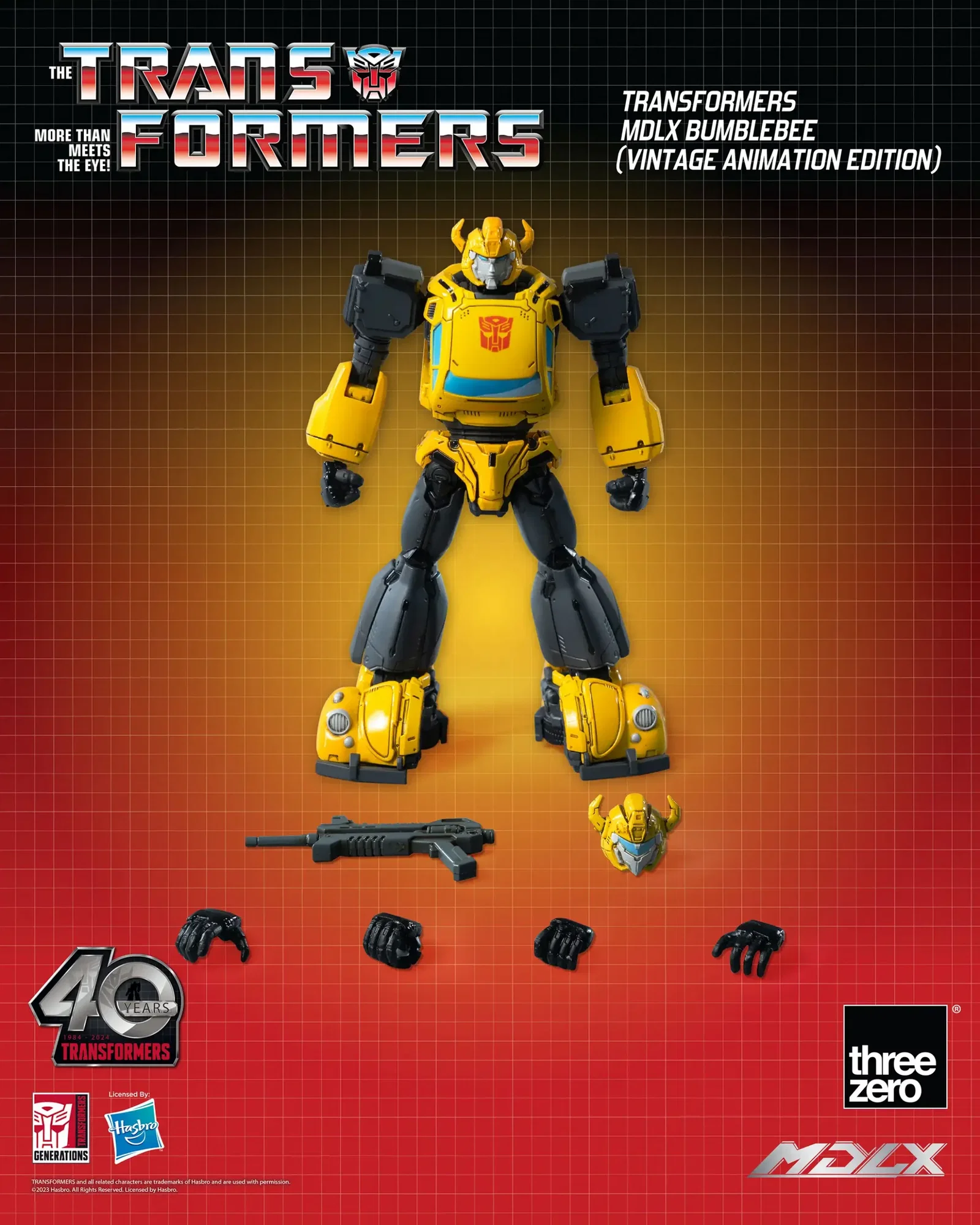 Transformers MDLX Bumblebee (Vintage Animation Edition) image 3
