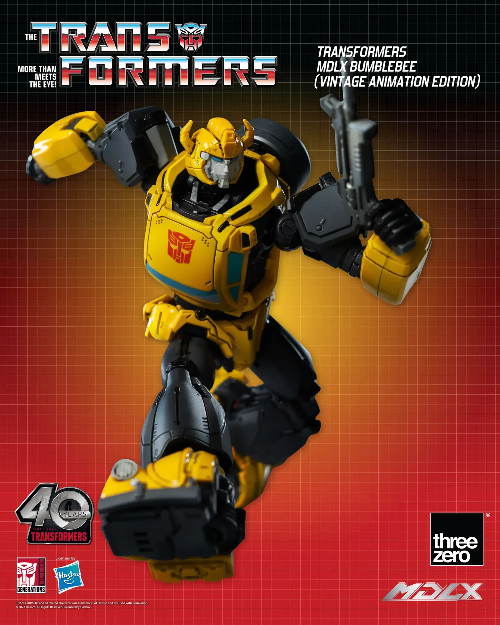 Transformers MDLX Bumblebee (Vintage Animation Edition) image 5