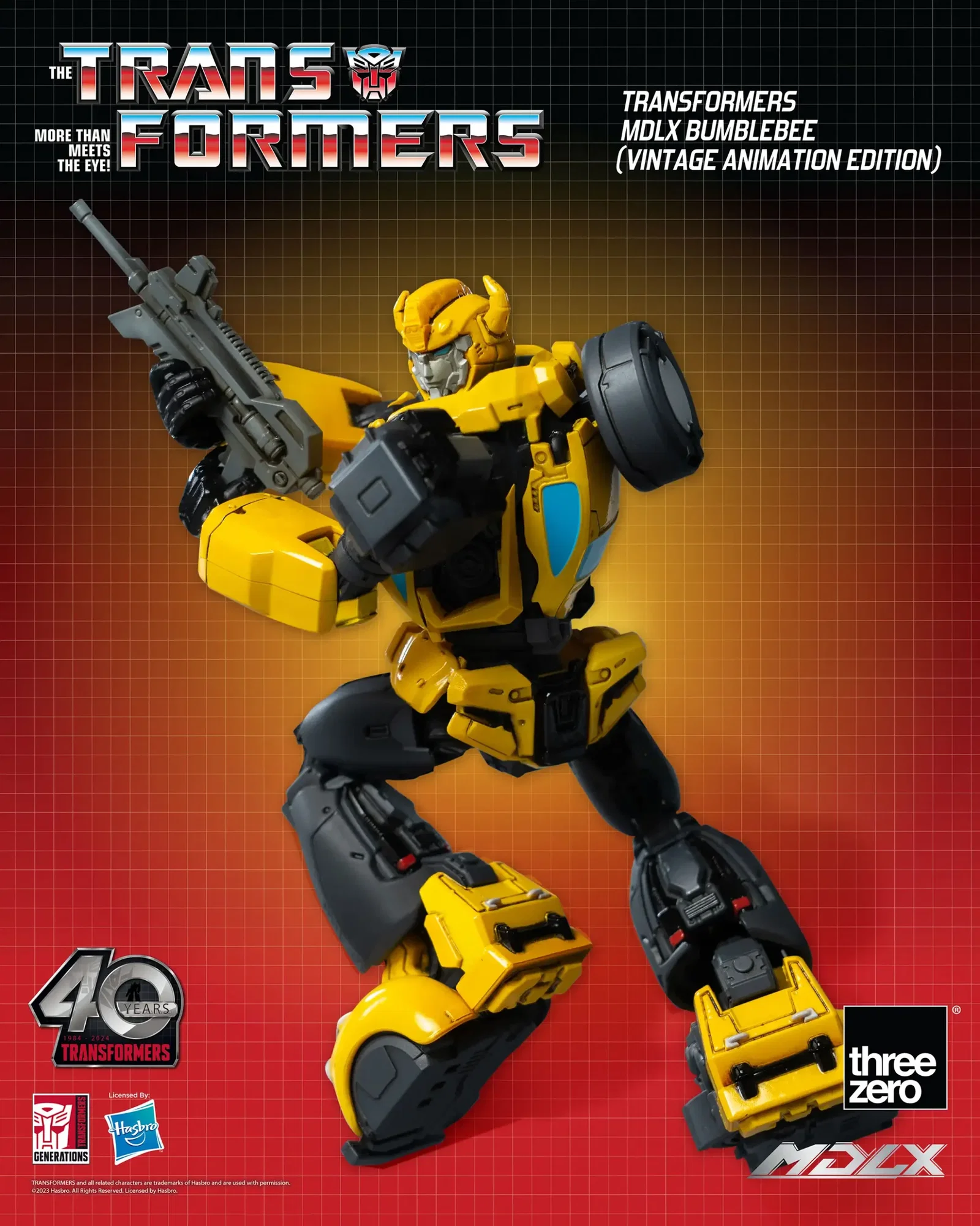 Transformers MDLX Bumblebee (Vintage Animation Edition) image 6