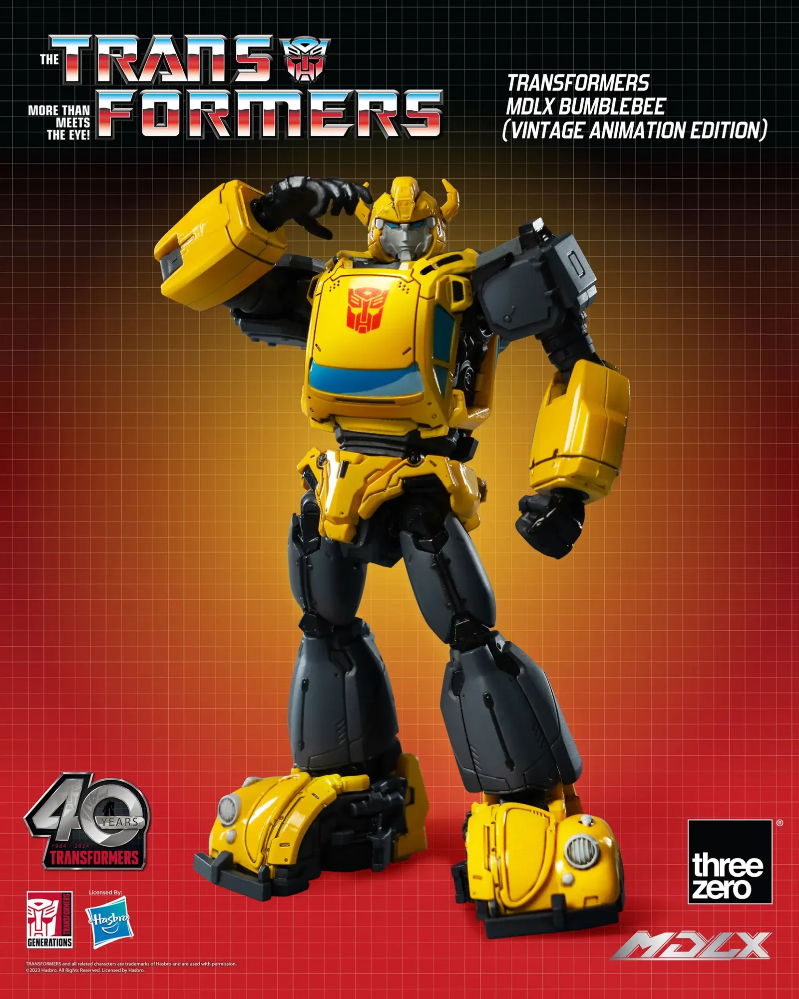 Transformers MDLX Bumblebee (Vintage Animation Edition) image 9