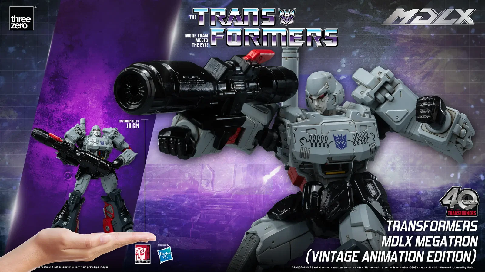 Transformers MDLX Megatron (Vintage Animation Edition) image 2