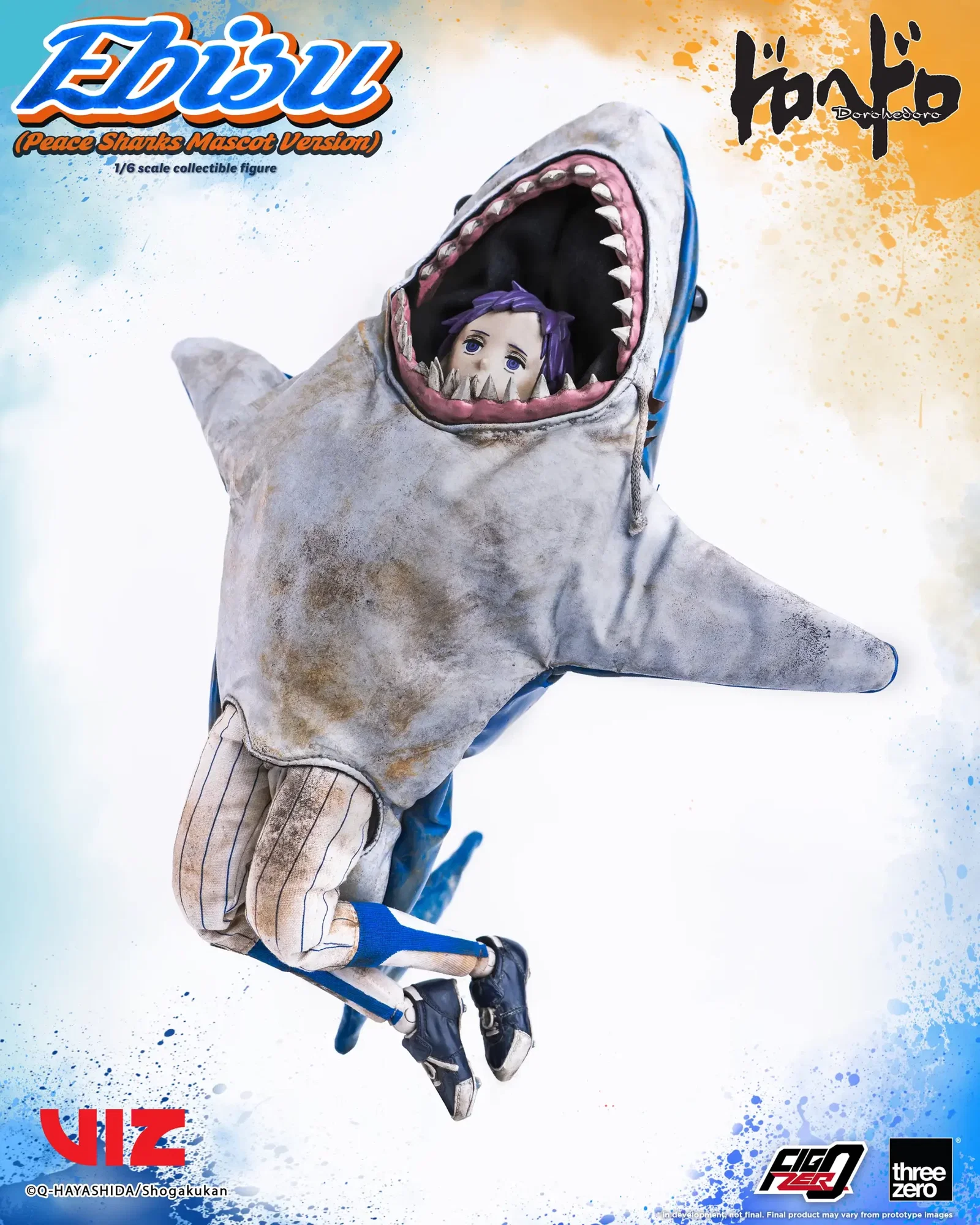 Dorohedoro FigZero Ebisu (Peace Sharks Mascot Version) image 10