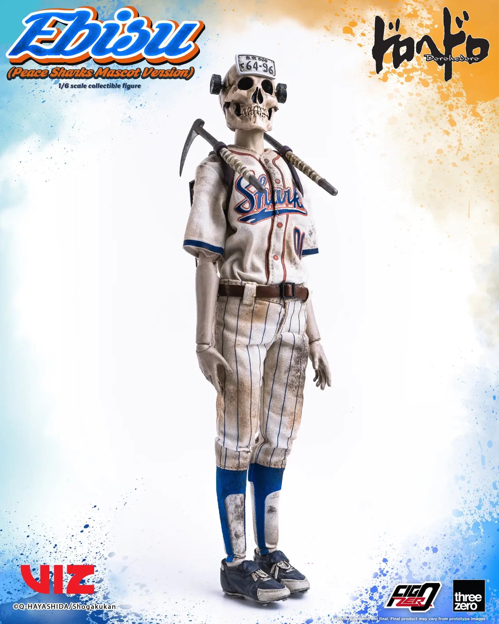 Dorohedoro FigZero Ebisu (Peace Sharks Mascot Version) image 3
