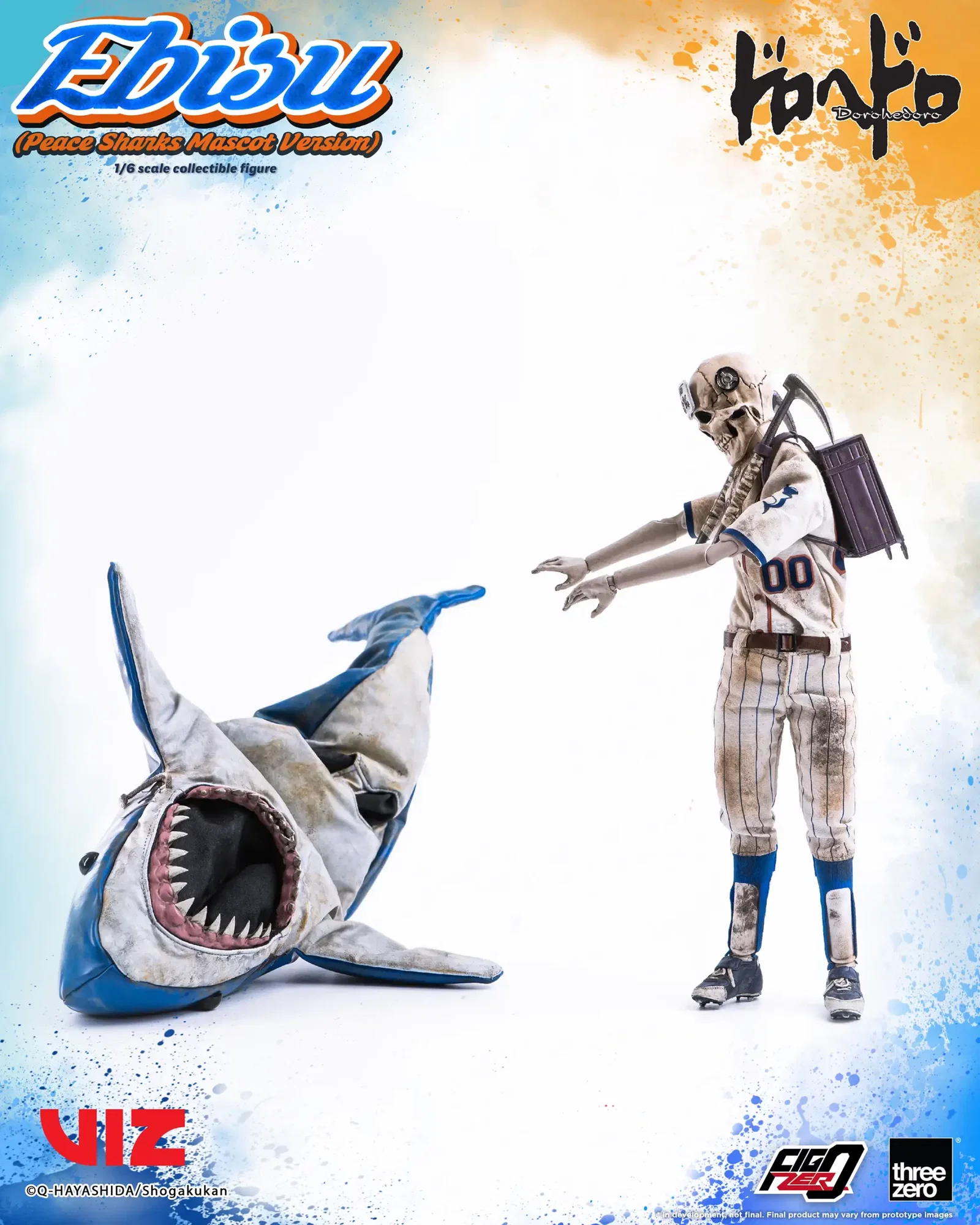 Dorohedoro FigZero Ebisu (Peace Sharks Mascot Version) image 4