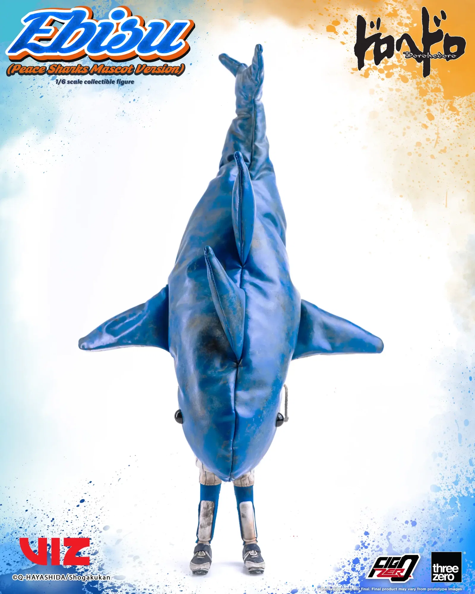 Dorohedoro FigZero Ebisu (Peace Sharks Mascot Version) image 6