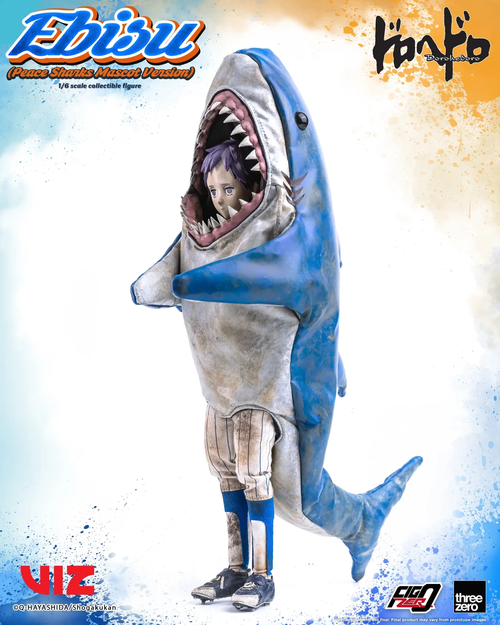Dorohedoro FigZero Ebisu (Peace Sharks Mascot Version) image 8