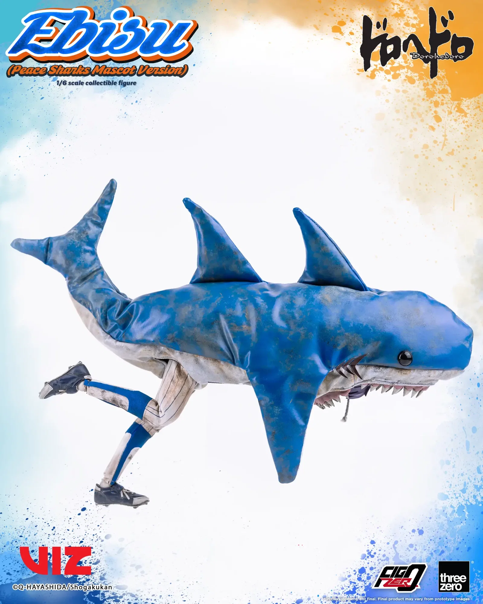 Dorohedoro FigZero Ebisu (Peace Sharks Mascot Version) image 9