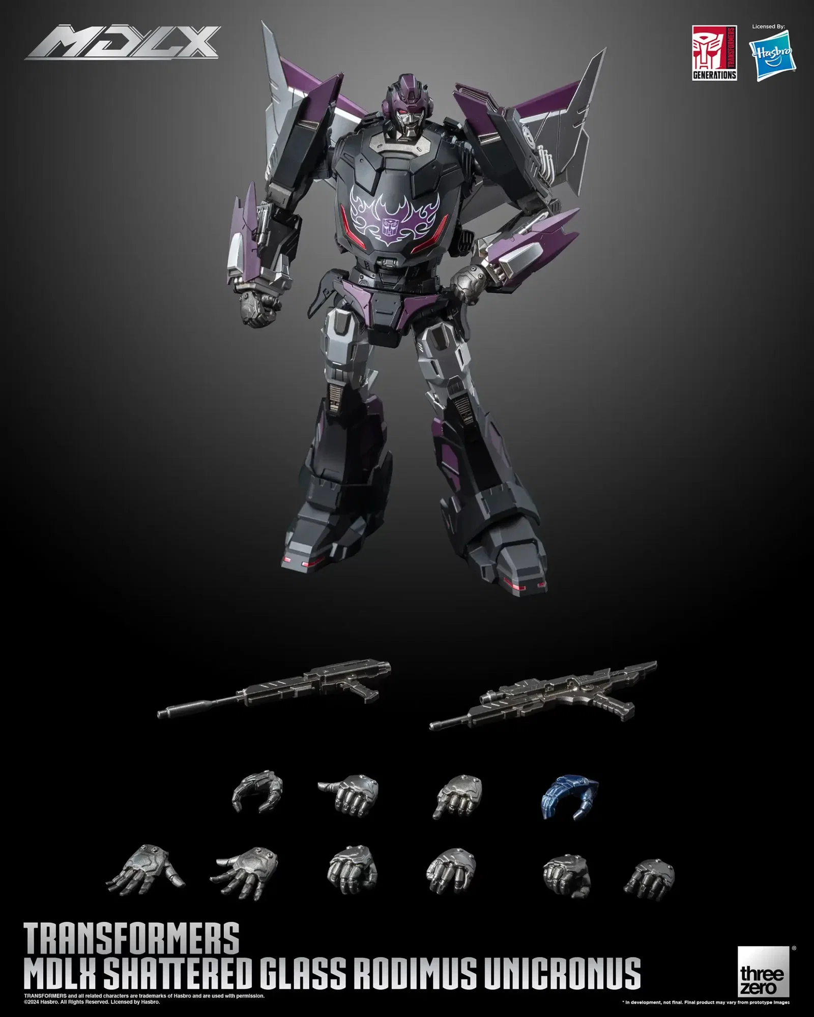 Transformers MDLX Shattered Glass Rodimus Unicronus image 8