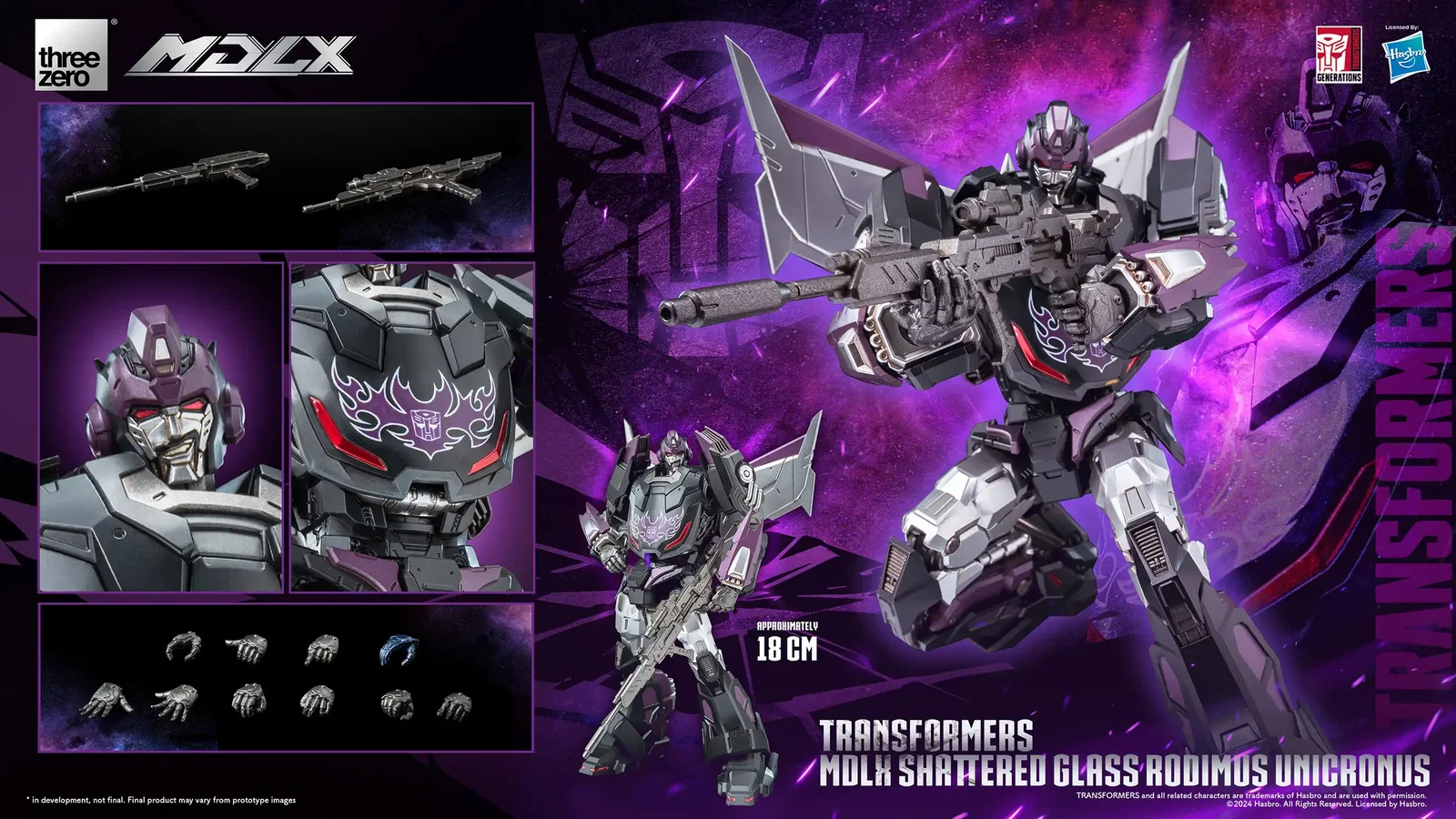 Transformers MDLX Shattered Glass Rodimus Unicronus image 9