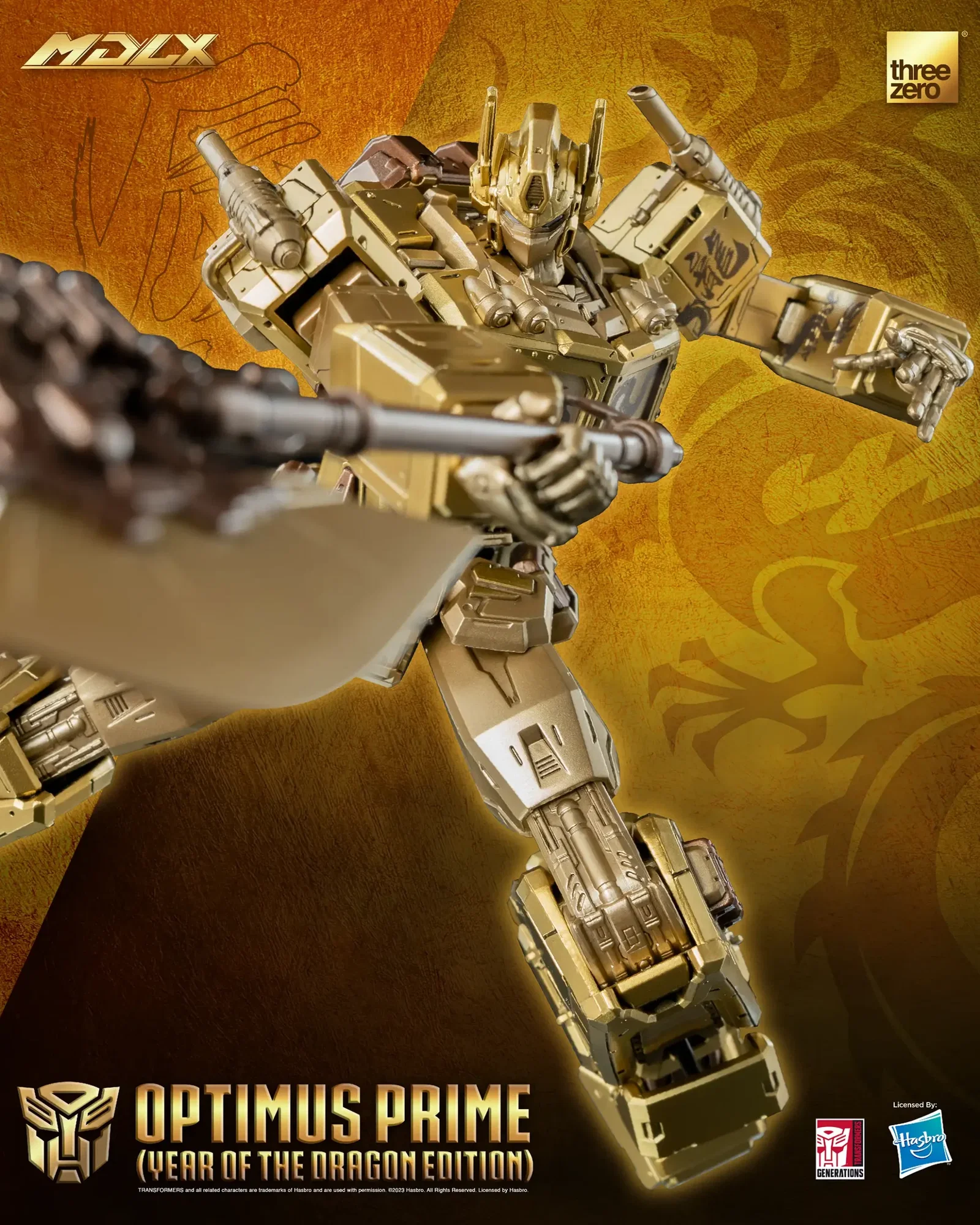 Transformers MDLX Optimus Prime (Year of the Dragon Edition) image 3