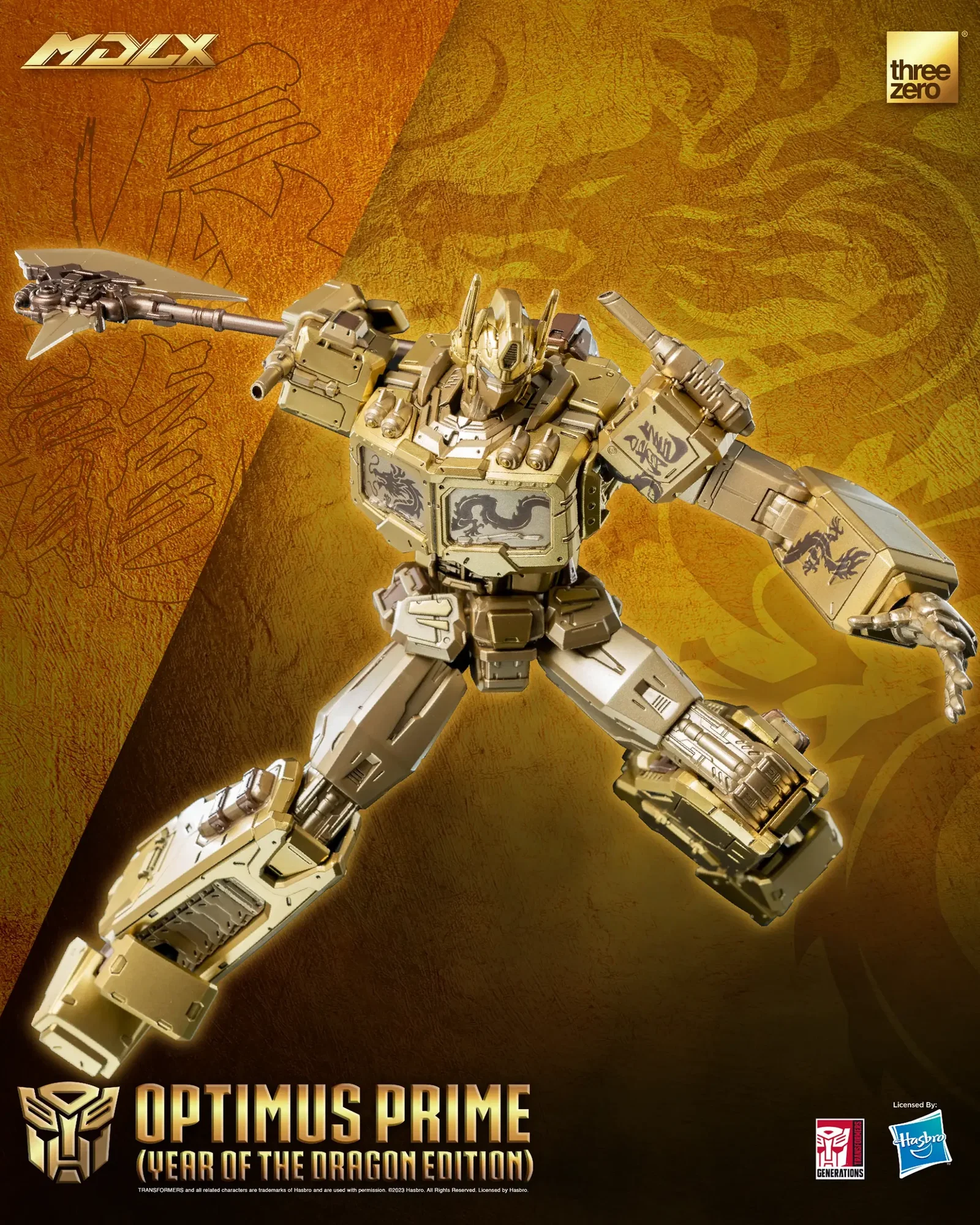 Transformers MDLX Optimus Prime (Year of the Dragon Edition) image 4