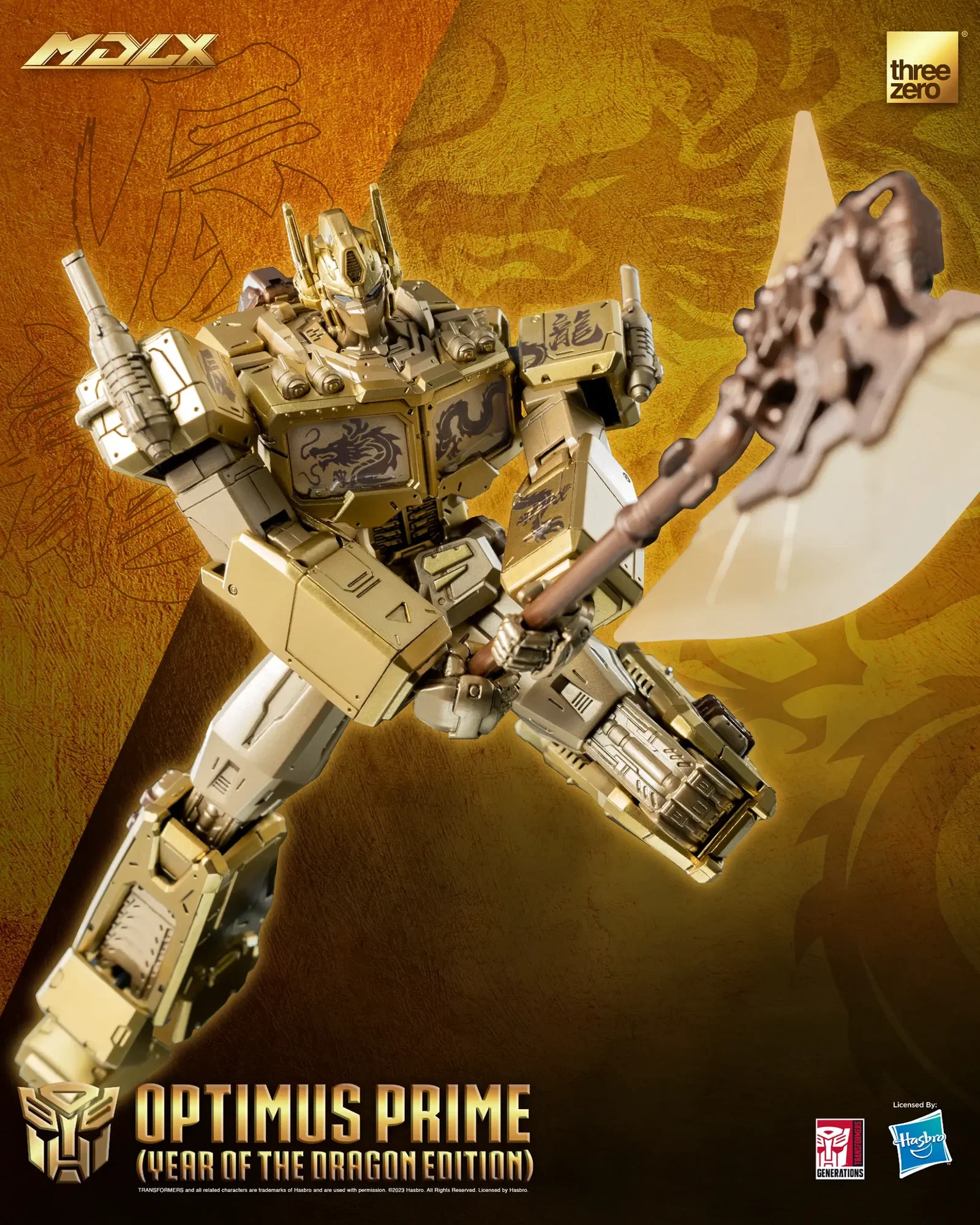 Transformers MDLX Optimus Prime (Year of the Dragon Edition) image 5