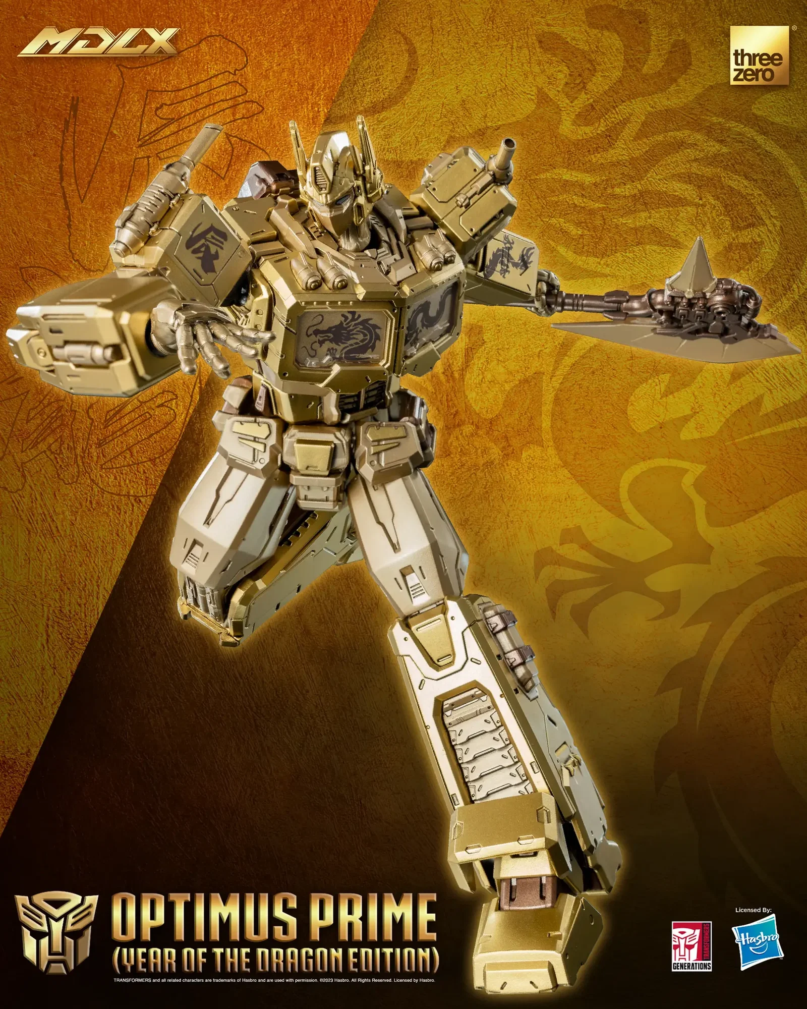 Transformers MDLX Optimus Prime (Year of the Dragon Edition) image 7